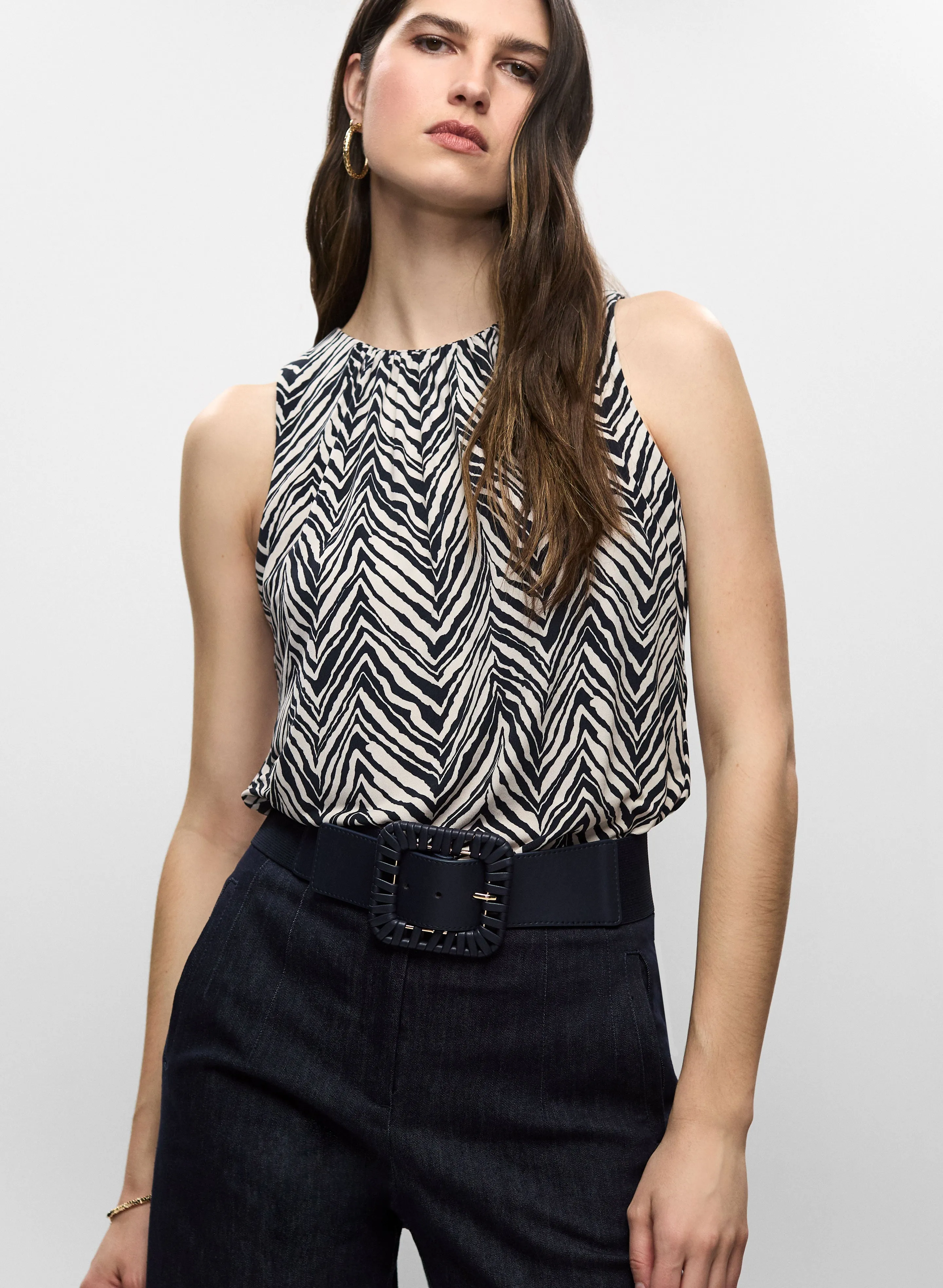 Wide Elastic Belt sold by Melanie Lyne product image thumbnail 3