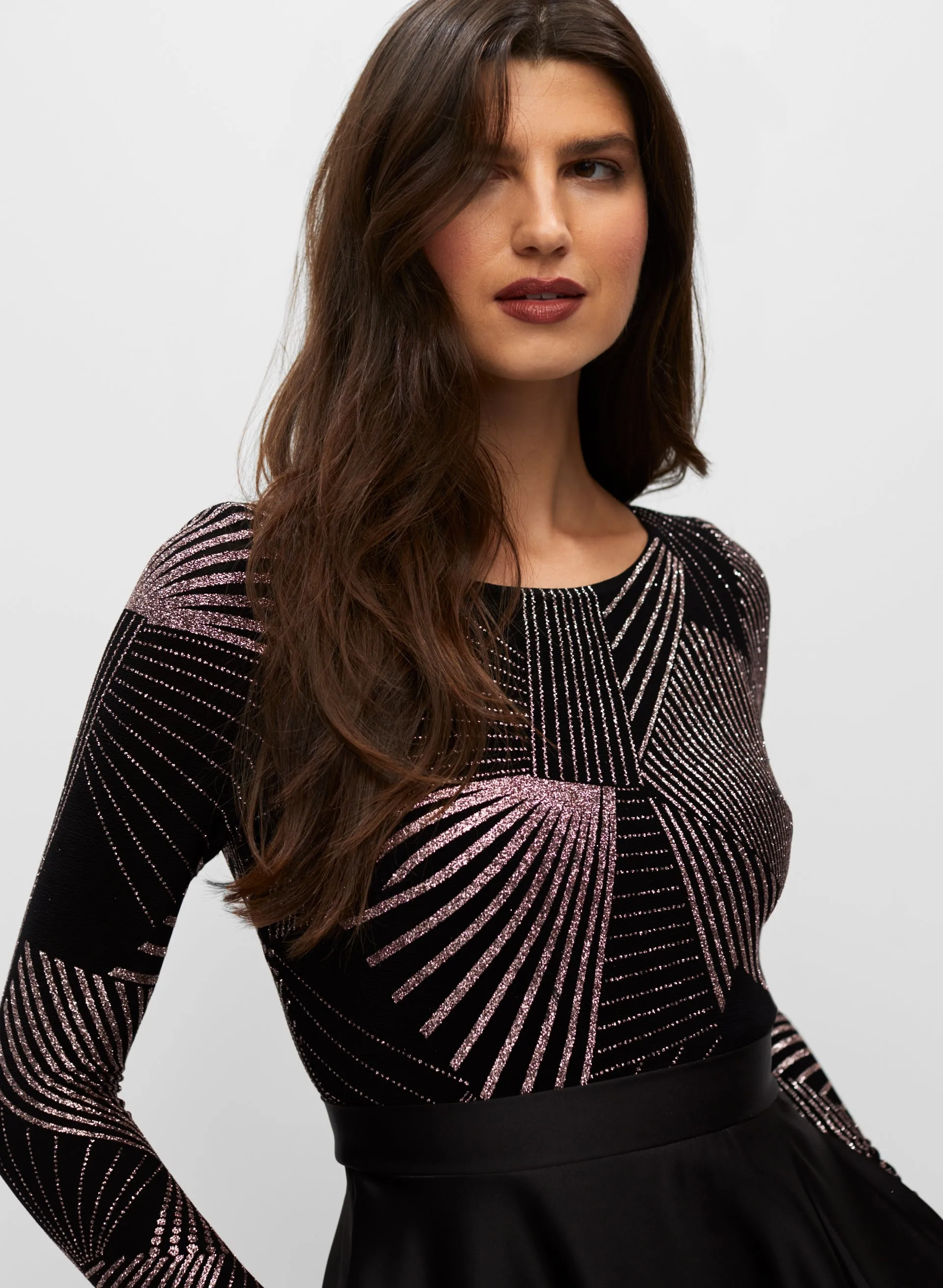 Glitter Satin Ballgown sold by Melanie Lyne product image thumbnail 3