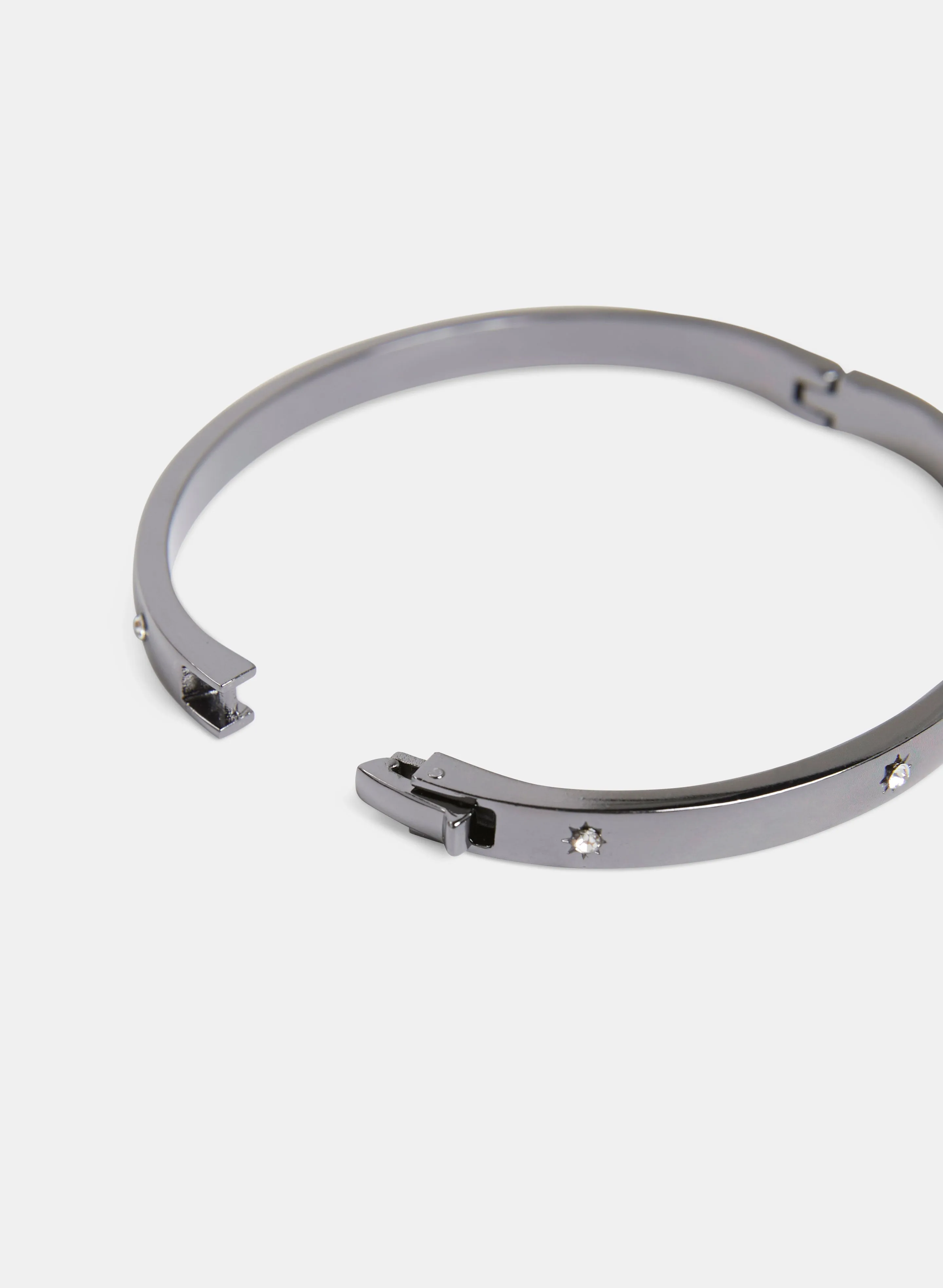 Crystal Insert Hinge Bangle sold by Melanie Lyne product image thumbnail 2