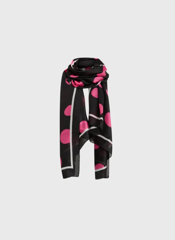 Large Dot Print Scarf sold by Melanie Lyne