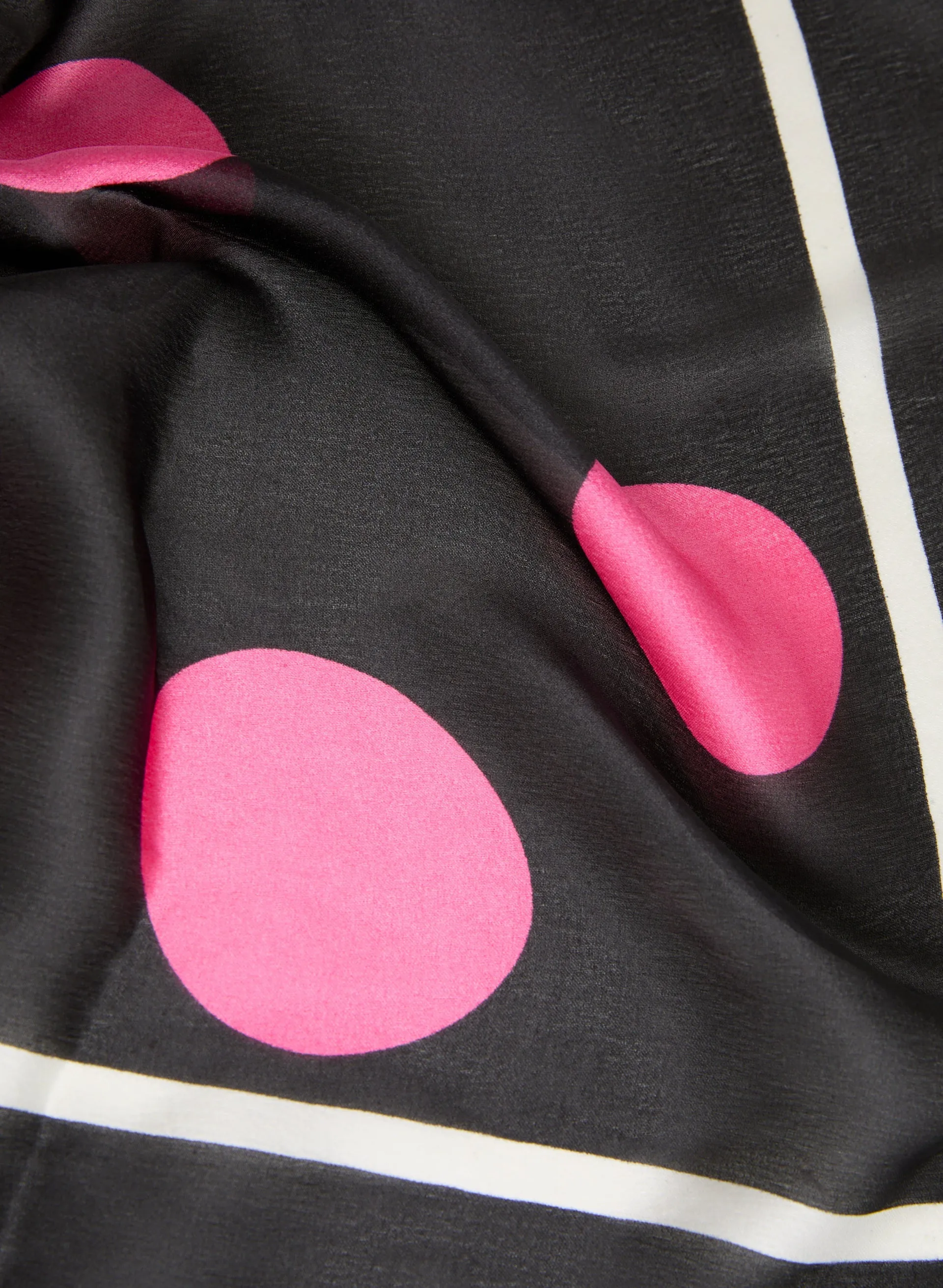 Large Dot Print Scarf sold by Melanie Lyne product image thumbnail 2