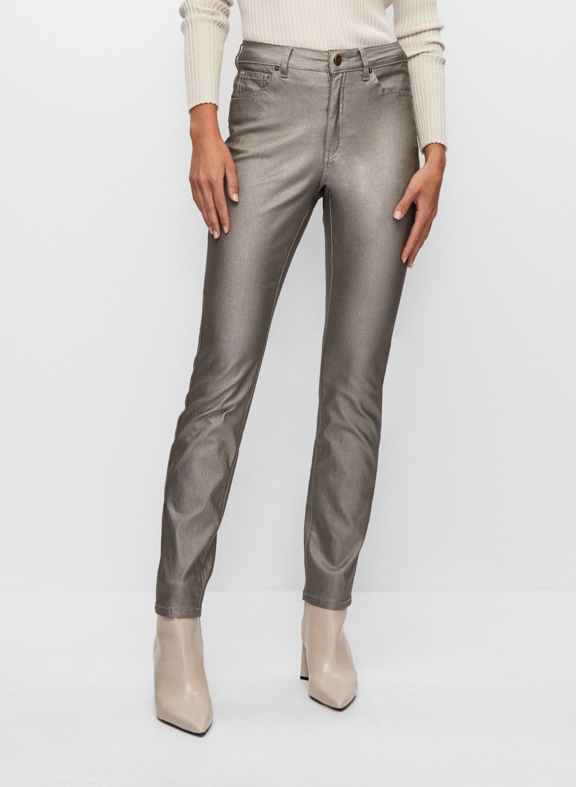 Slim Leg Coated Jeans sold by Melanie Lyne