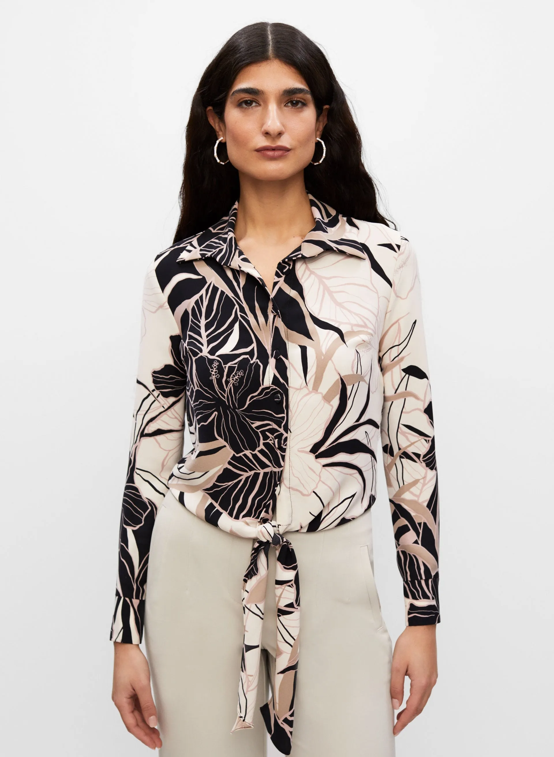 Joseph Ribkoff - Tropical Print Blouse sold by Melanie Lyne product image thumbnail 5