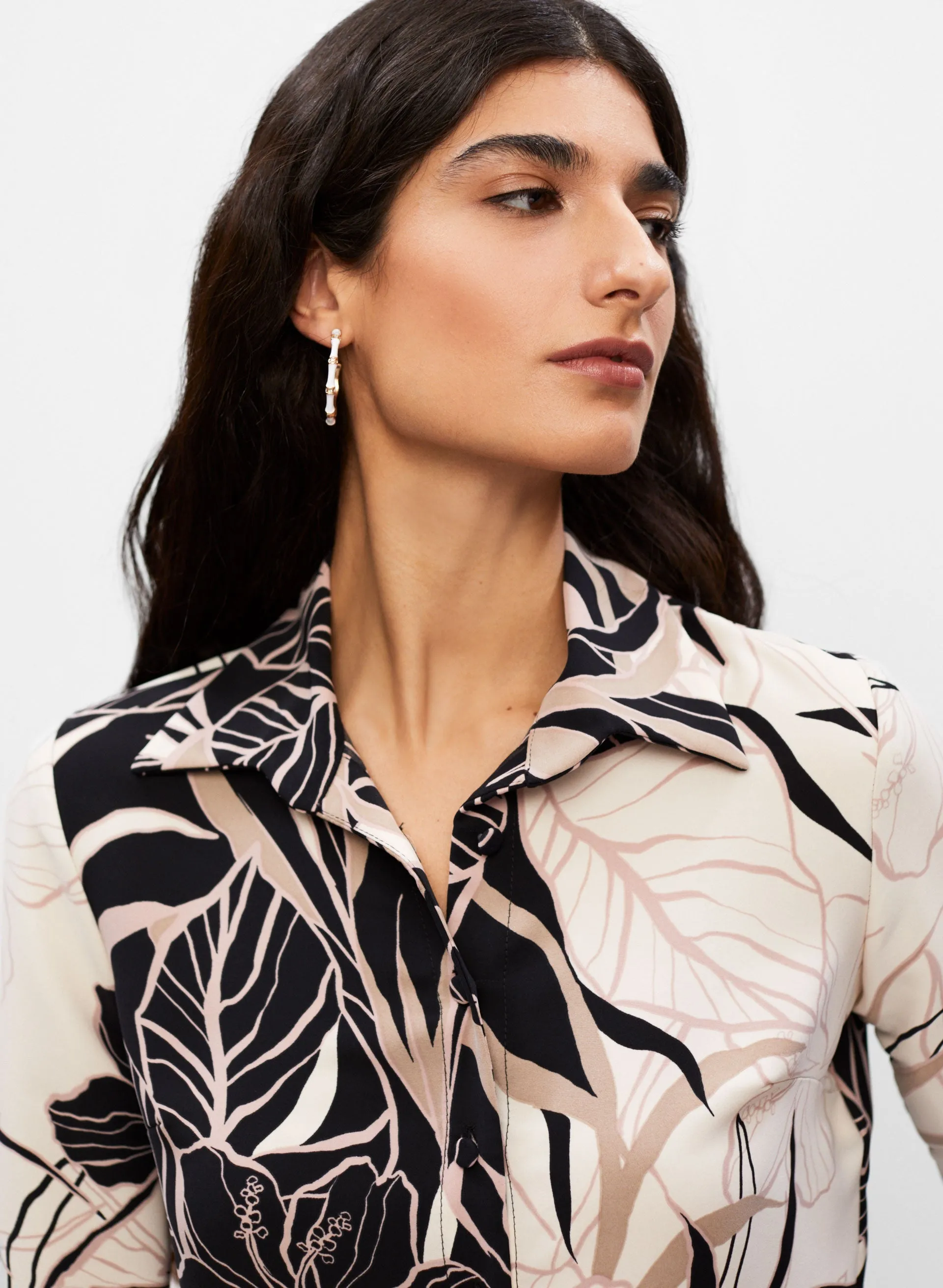 Joseph Ribkoff - Tropical Print Blouse sold by Melanie Lyne product image thumbnail 2