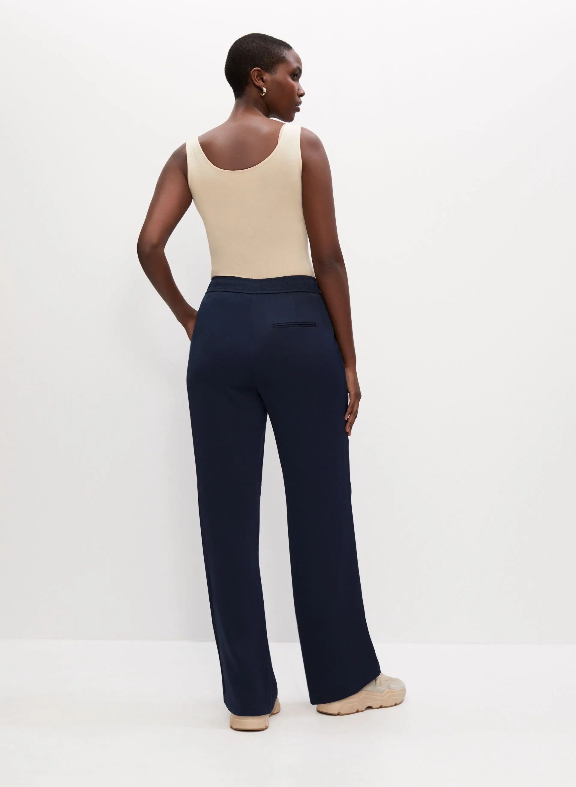 Wide Leg Pull-On Pants sold by Melanie Lyne product image thumbnail 2