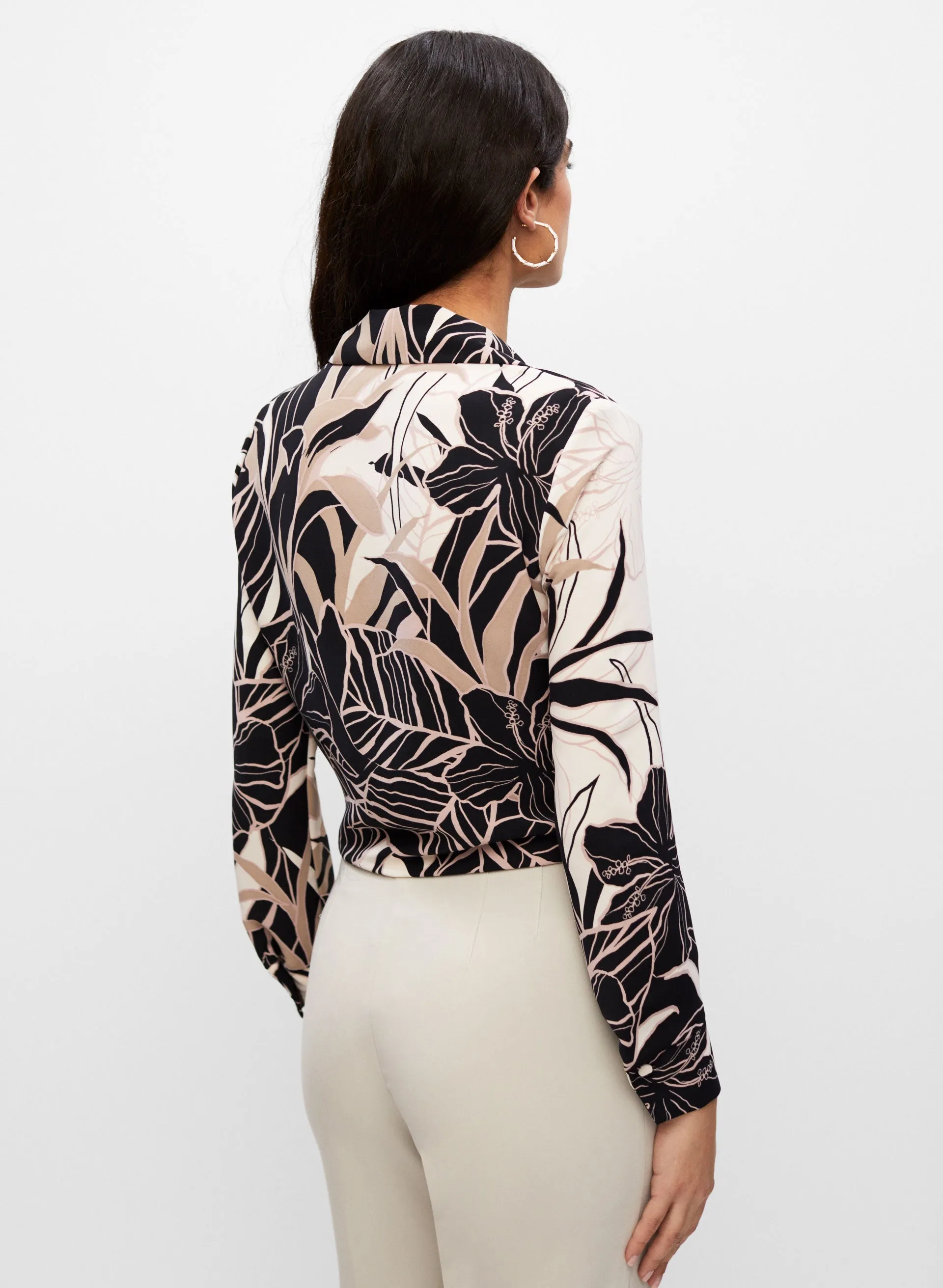 Joseph Ribkoff - Tropical Print Blouse sold by Melanie Lyne product image thumbnail 4