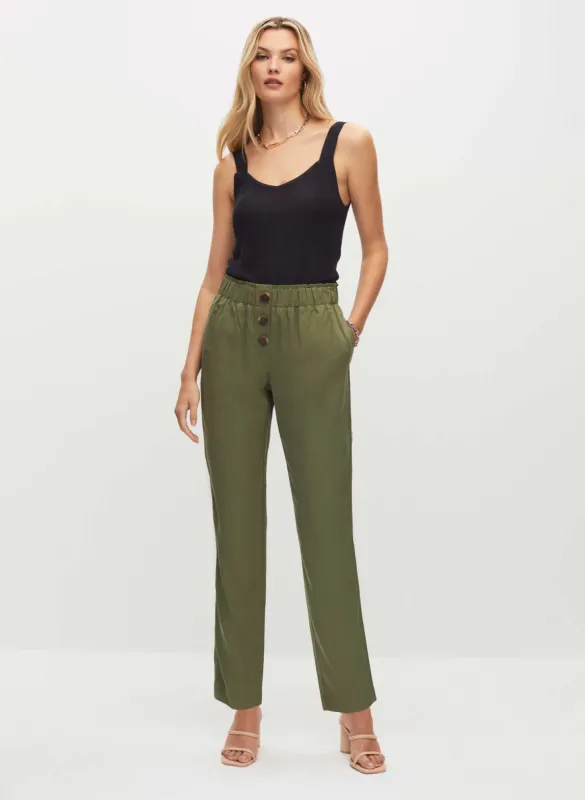 Essential Tencel Pull-On Pants sold by Melanie Lyne