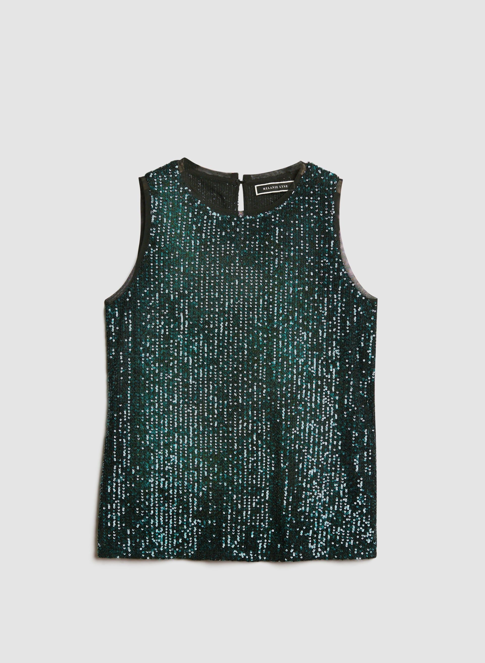 Sleeveless Sequin Top sold by Melanie Lyne product image thumbnail 5