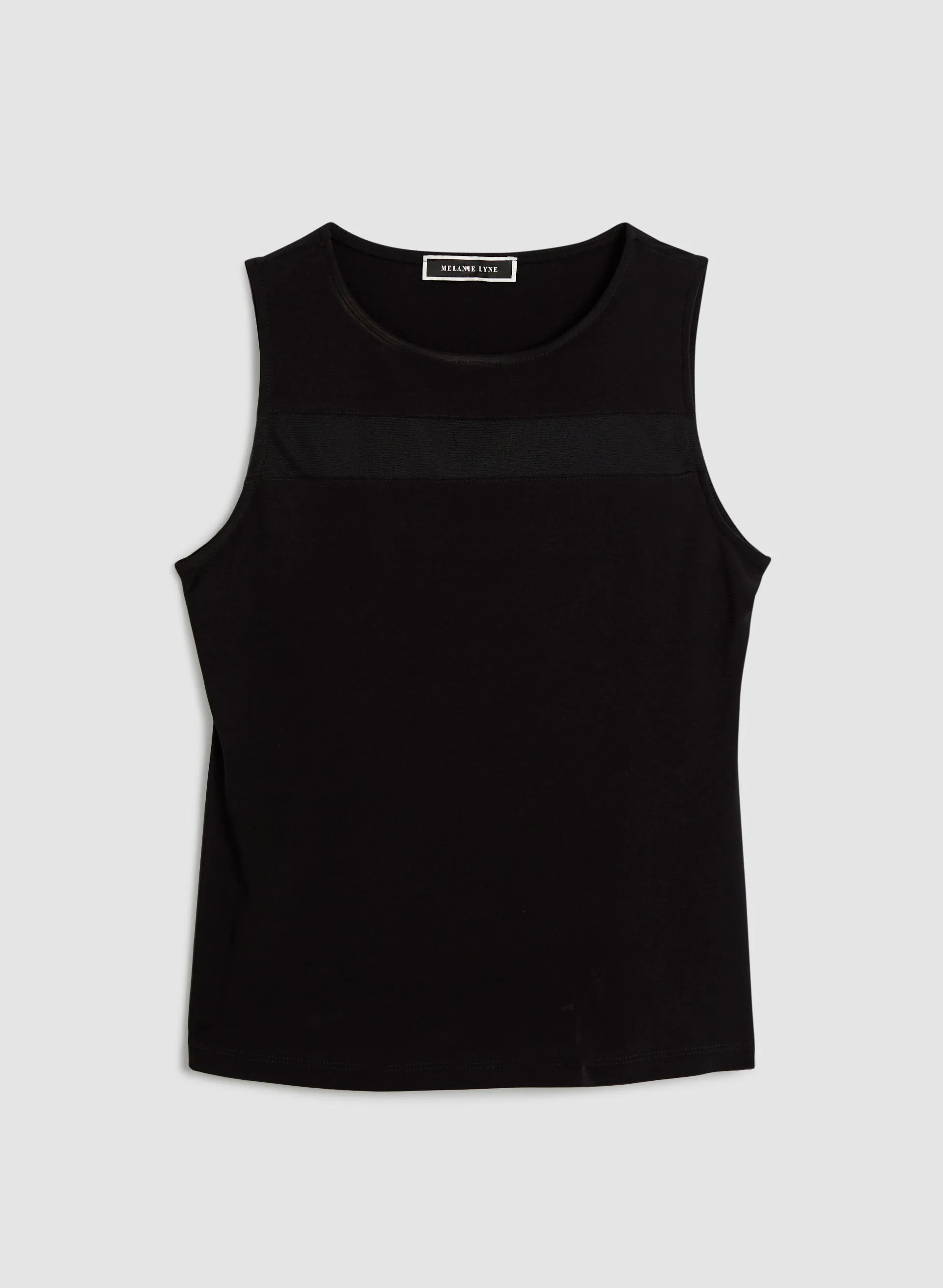 Mesh Detail Sleeveless Top sold by Melanie Lyne product image thumbnail 5