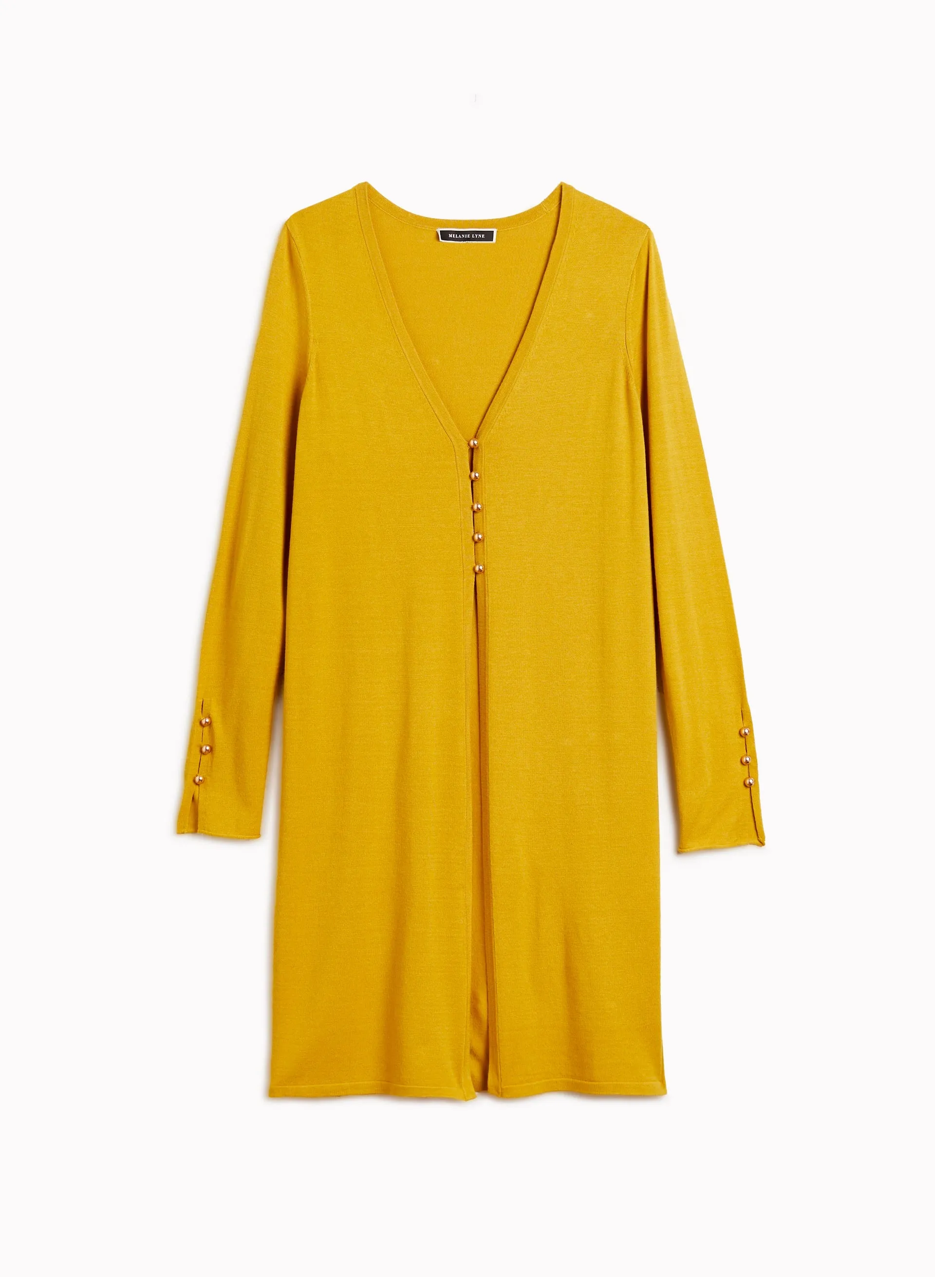 Button Detail Duster Cardigan sold by Melanie Lyne product image thumbnail 3