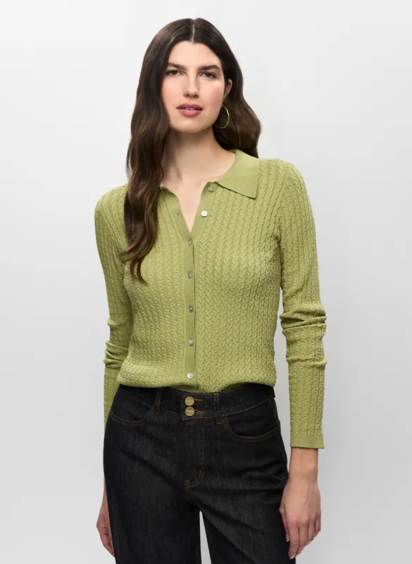 Button-Down Knit Cardigan sold by Melanie Lyne