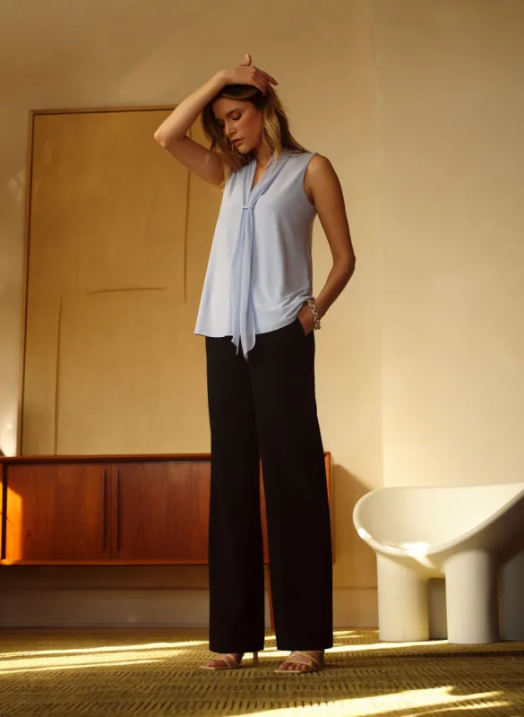 Joseph Ribkoff - Tie Front Top sold by Melanie Lyne