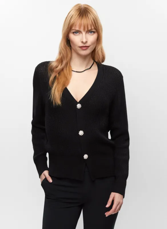 Jewel Button Cardigan sold by Melanie Lyne