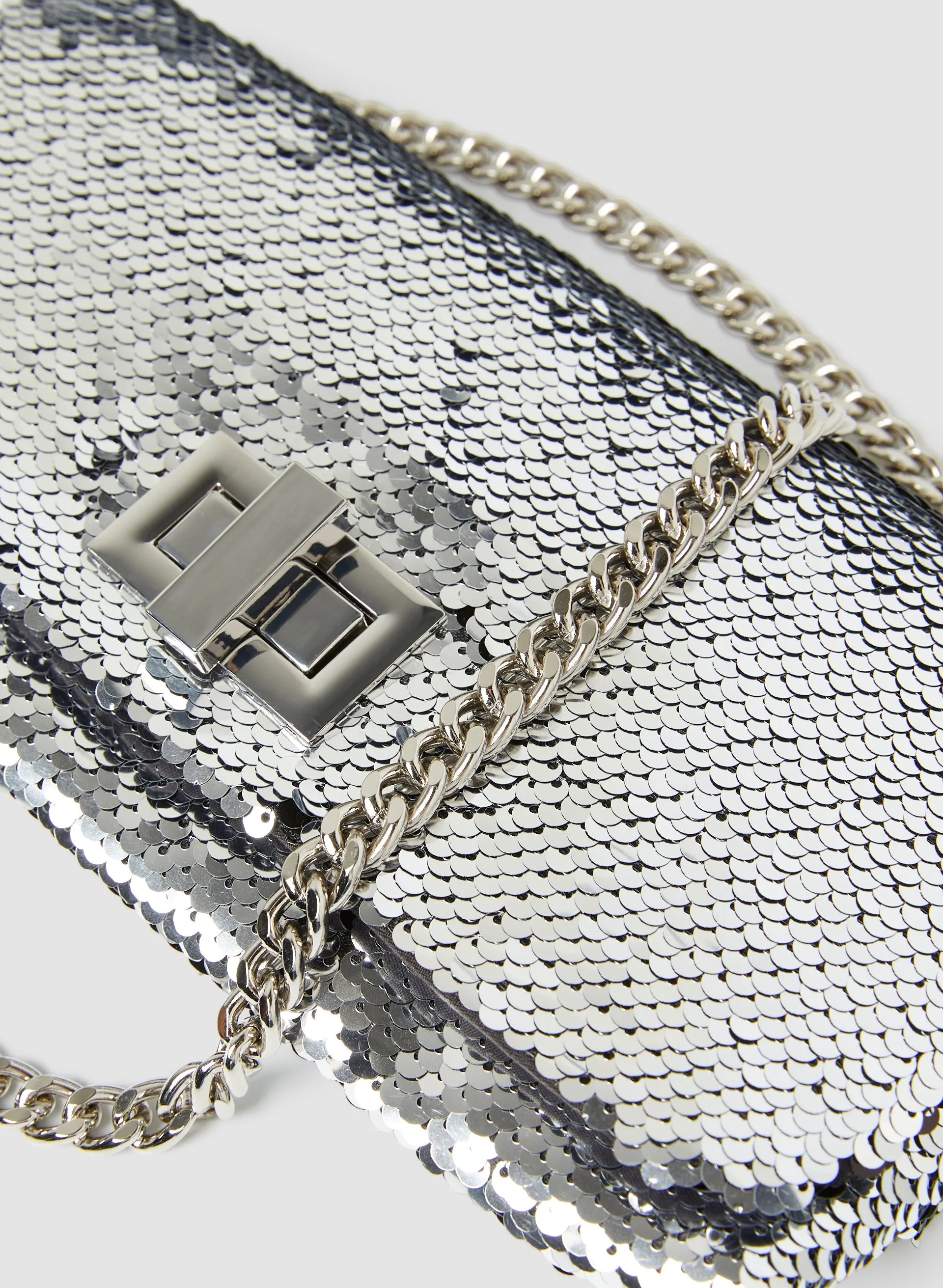 Sequin & Metallic Gold Clutch sold by Melanie Lyne product image thumbnail 2