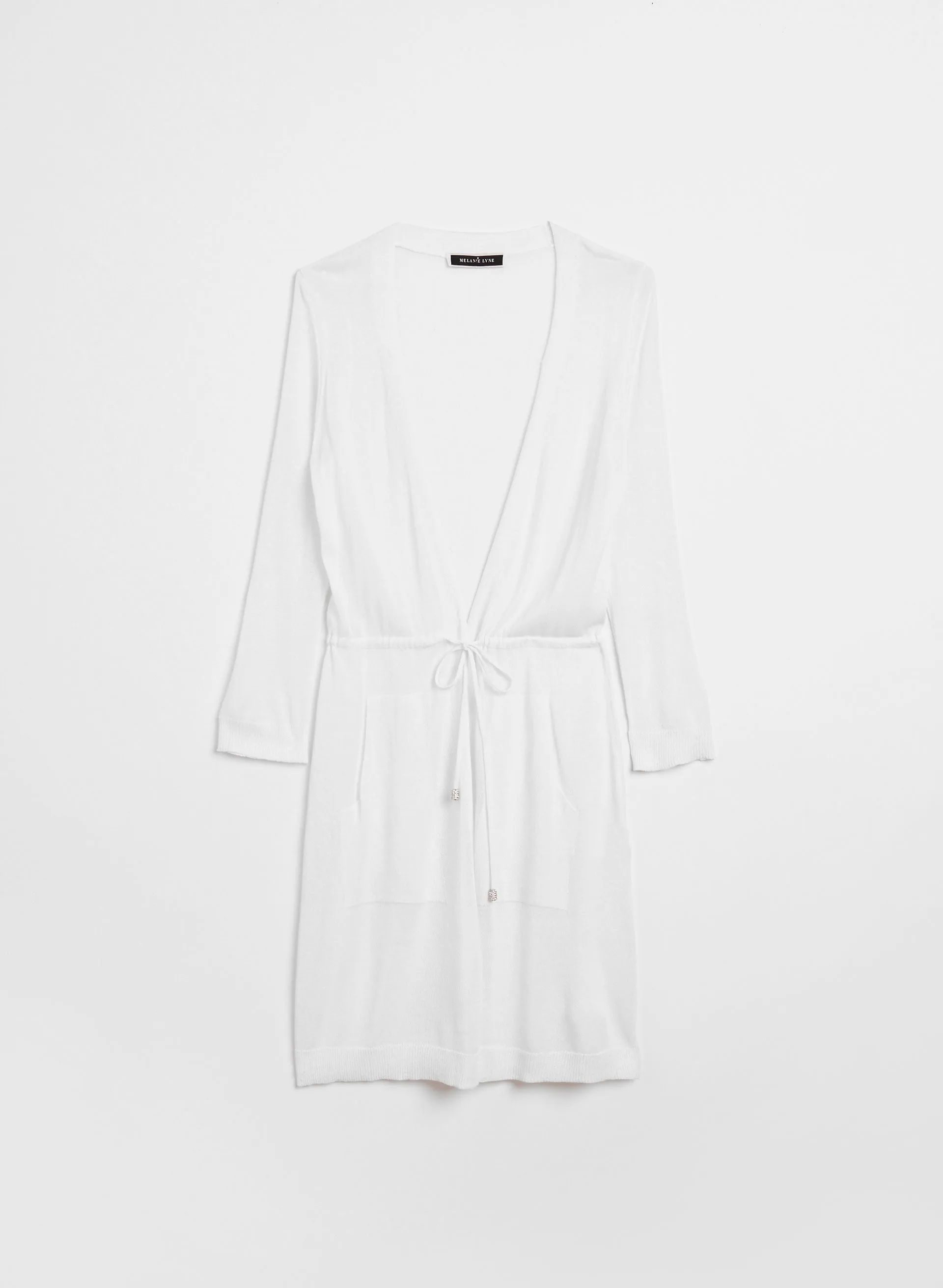 Drawstring Waist Duster Cardigan sold by Melanie Lyne product image thumbnail 4