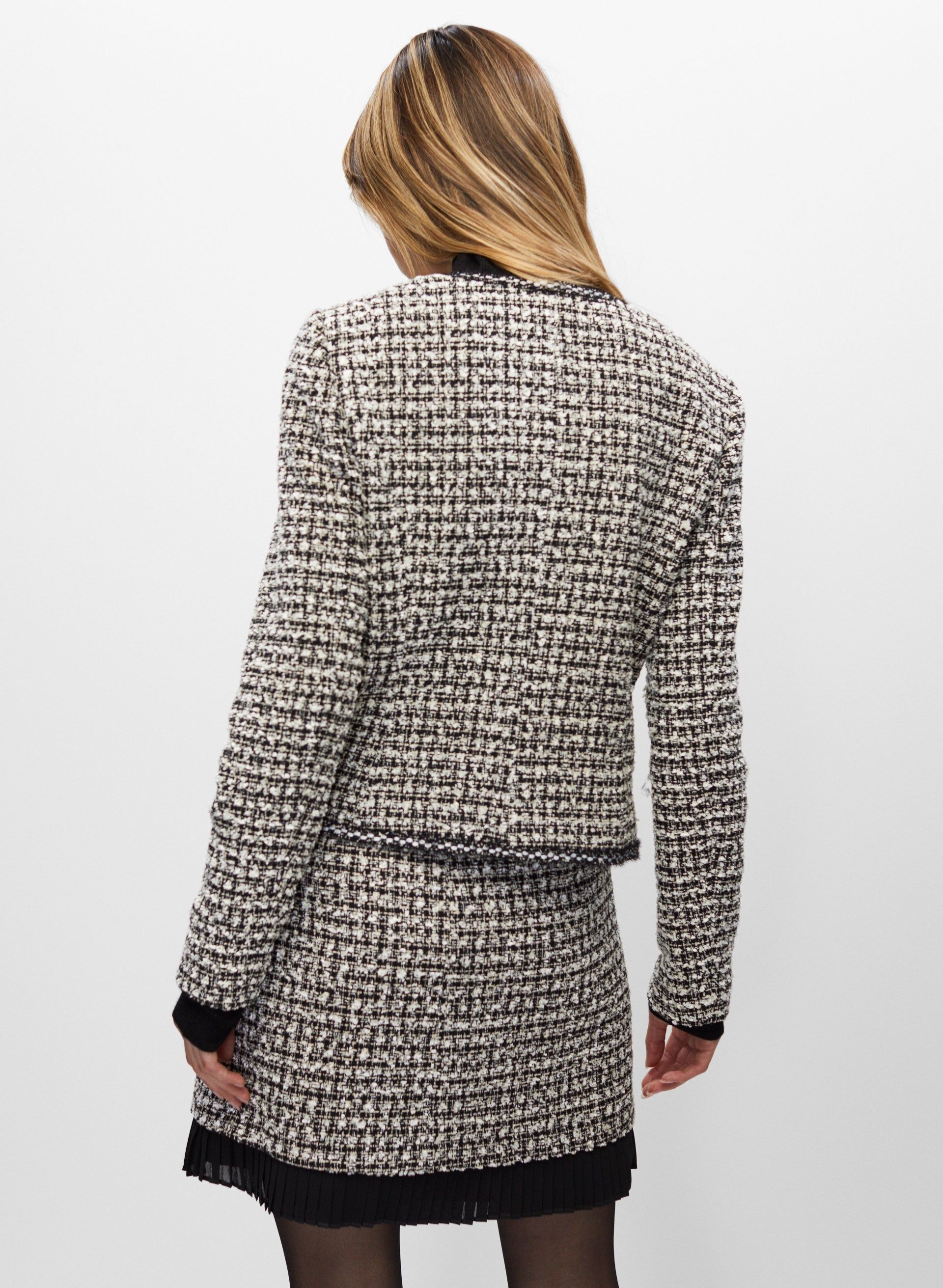 Houndstooth Motif Jacket sold by Melanie Lyne product image thumbnail 2