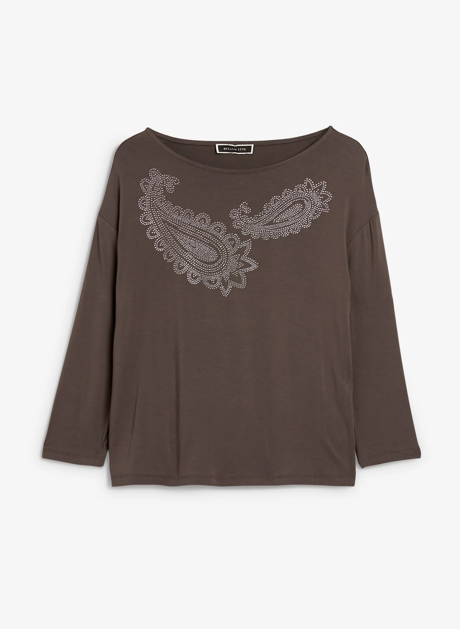 Paisley-Studded Tee sold by Melanie Lyne product image thumbnail 5
