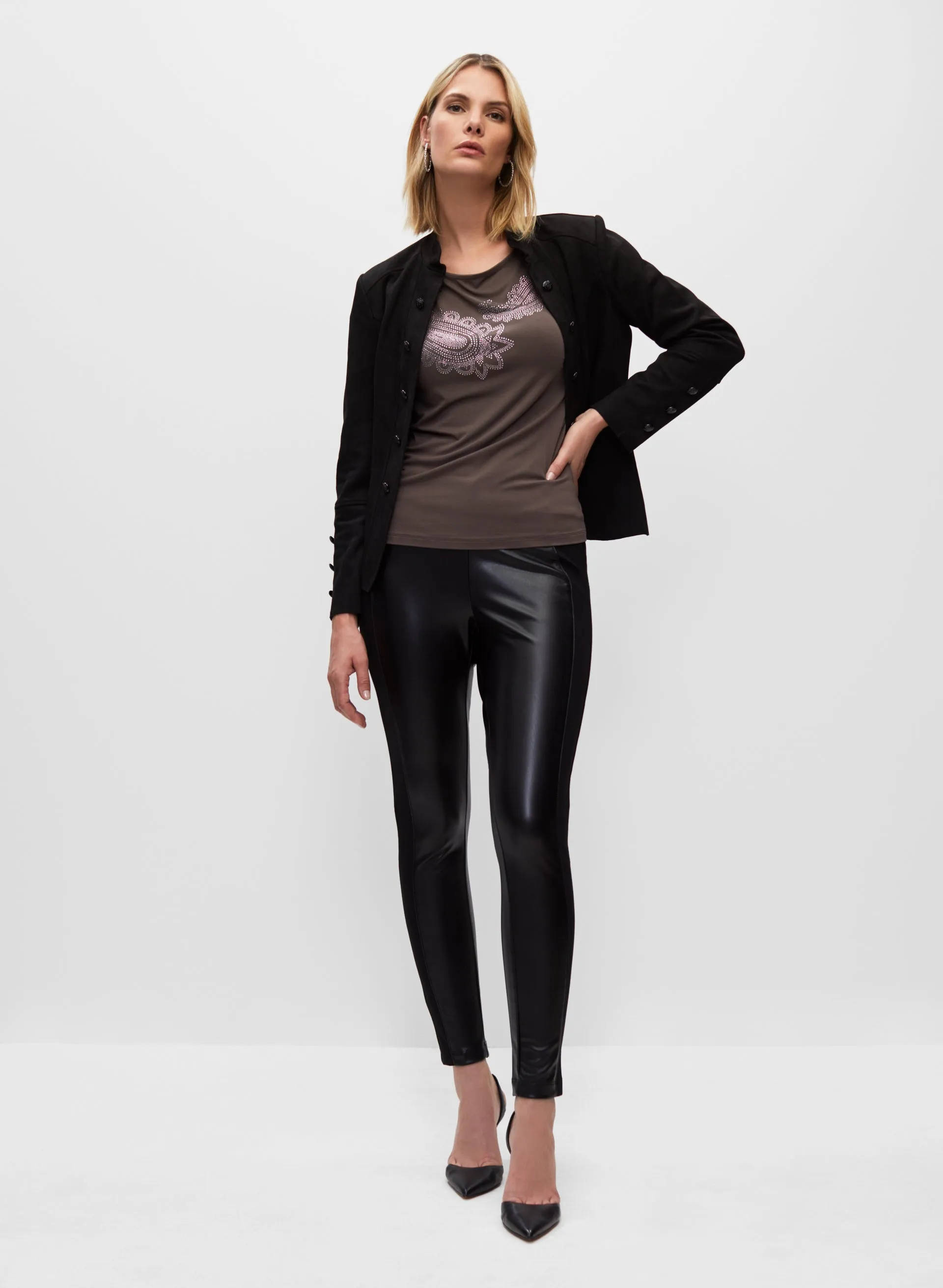 Paisley-Studded Tee sold by Melanie Lyne product image thumbnail 3