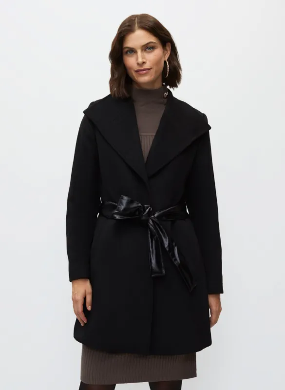 Large Lapel Wool Blend Coat sold by Melanie Lyne