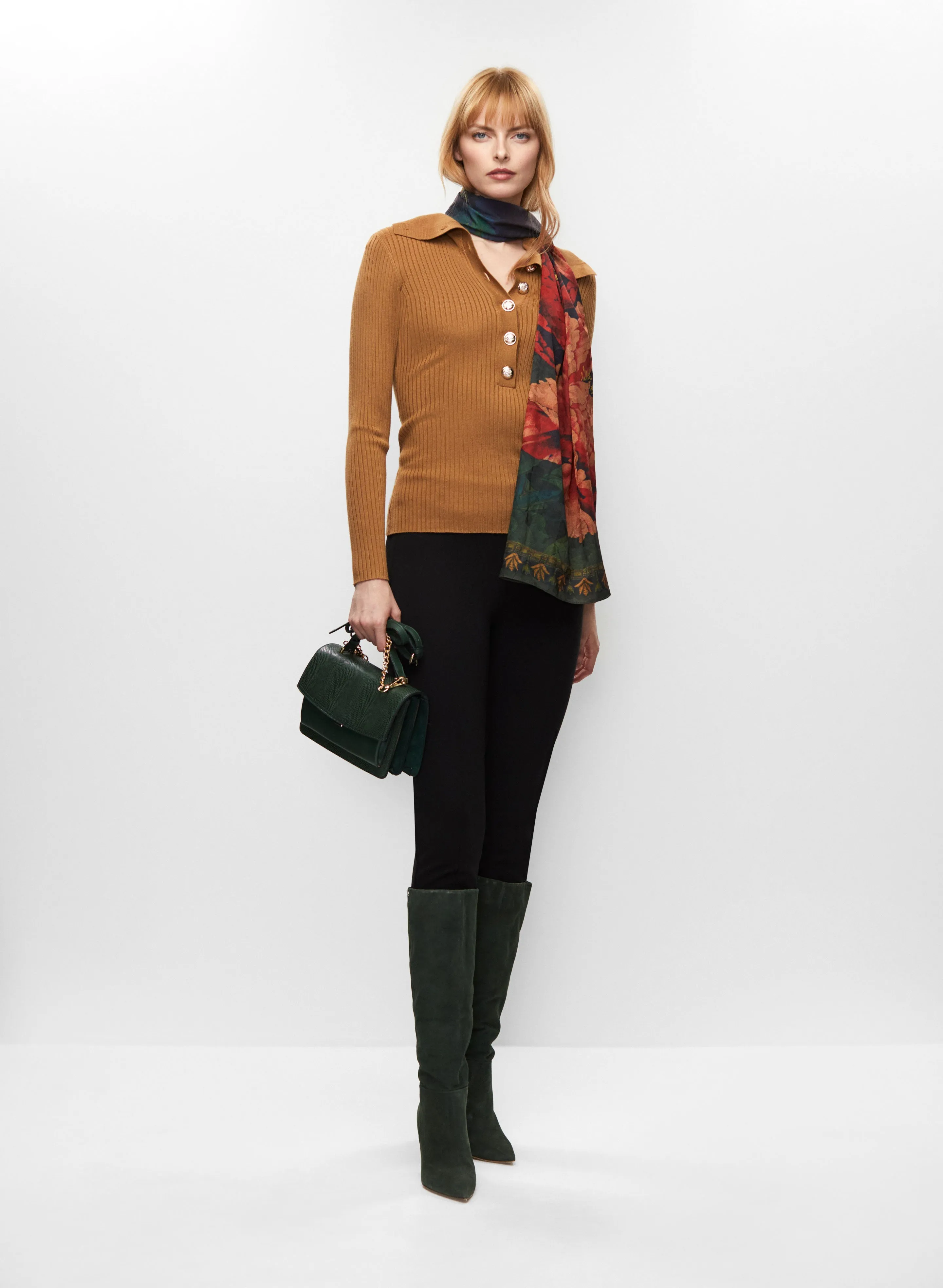 Rib Knit Sweater & Pull-On Pants sold by Melanie Lyne