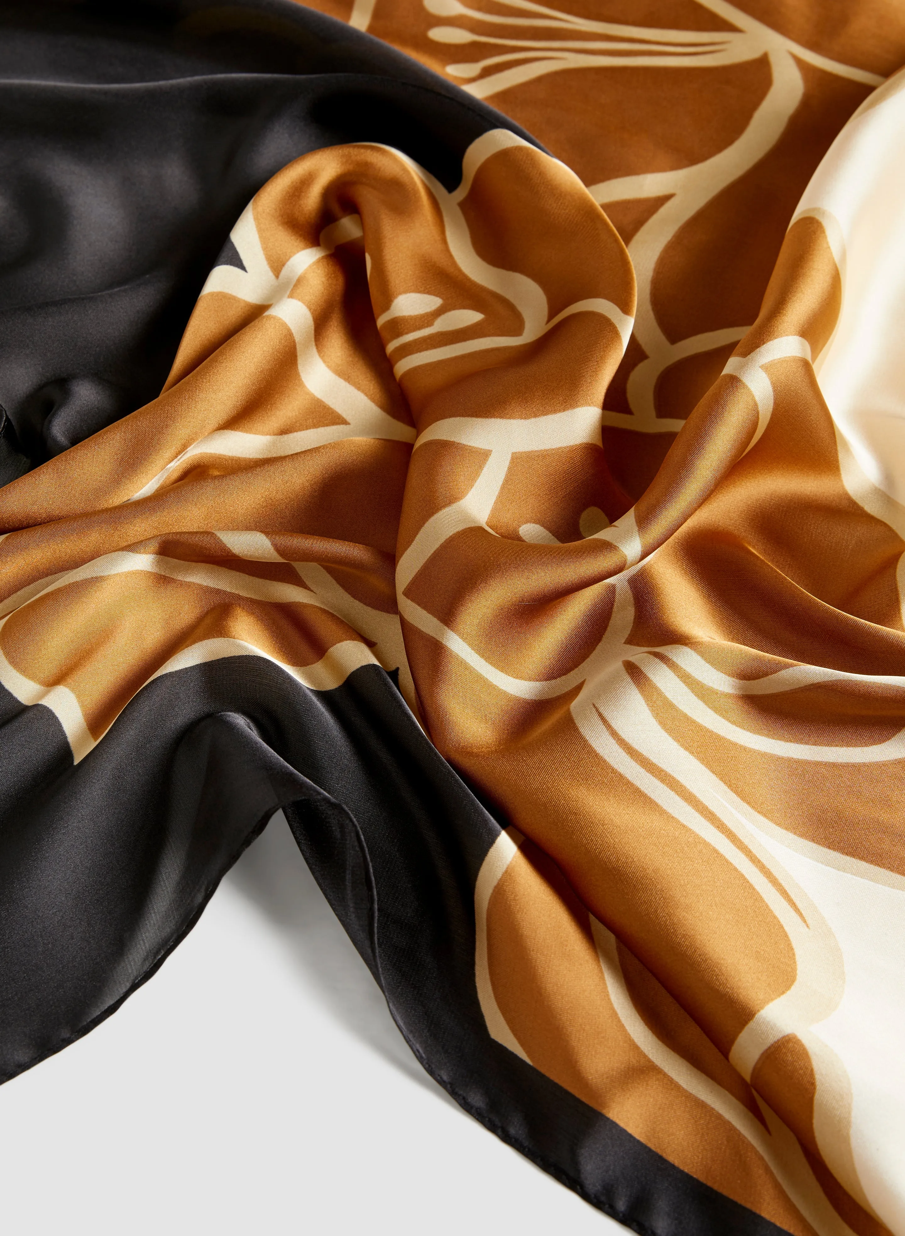 Floral Print Square Scarf sold by Melanie Lyne product image thumbnail 2