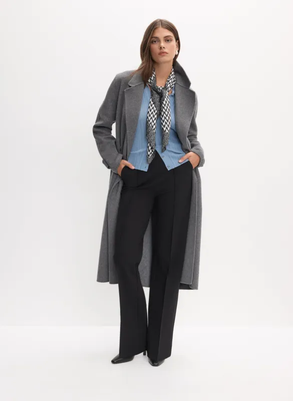 Wool-Blend Coat & Wide Leg Pants sold by Melanie Lyne