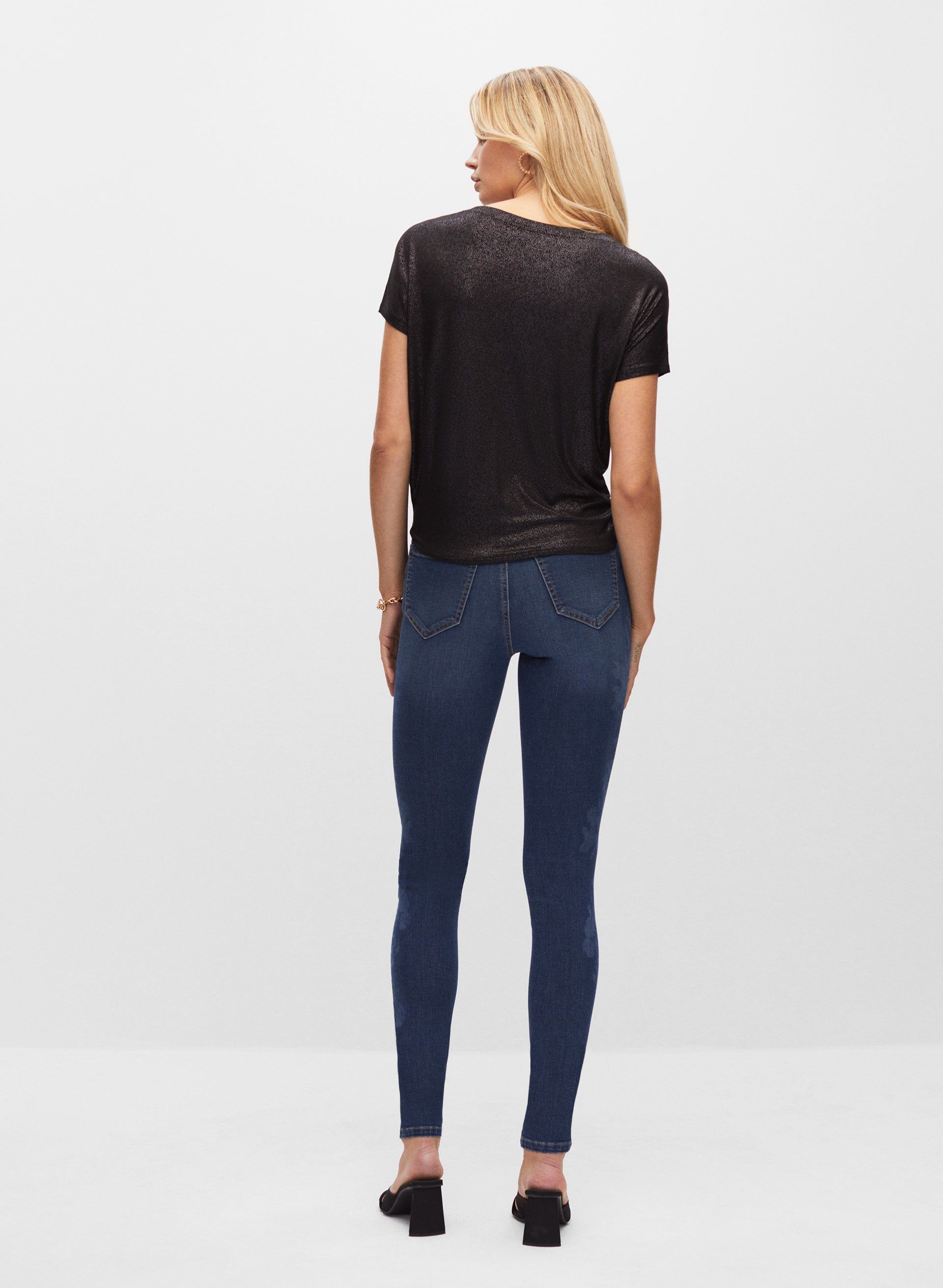 Foil & Tie Detail Top sold by Melanie Lyne product image thumbnail 4