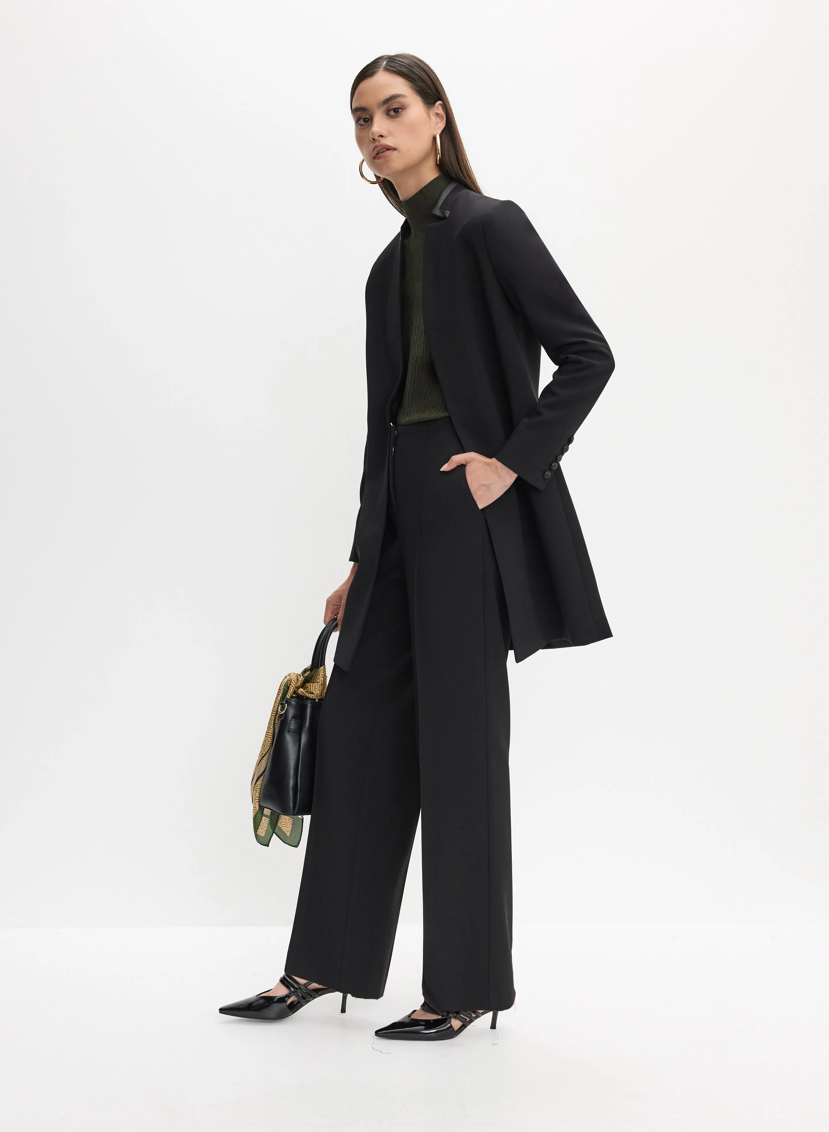 Soho Wide-Leg Pants sold by Melanie Lyne product image thumbnail 5