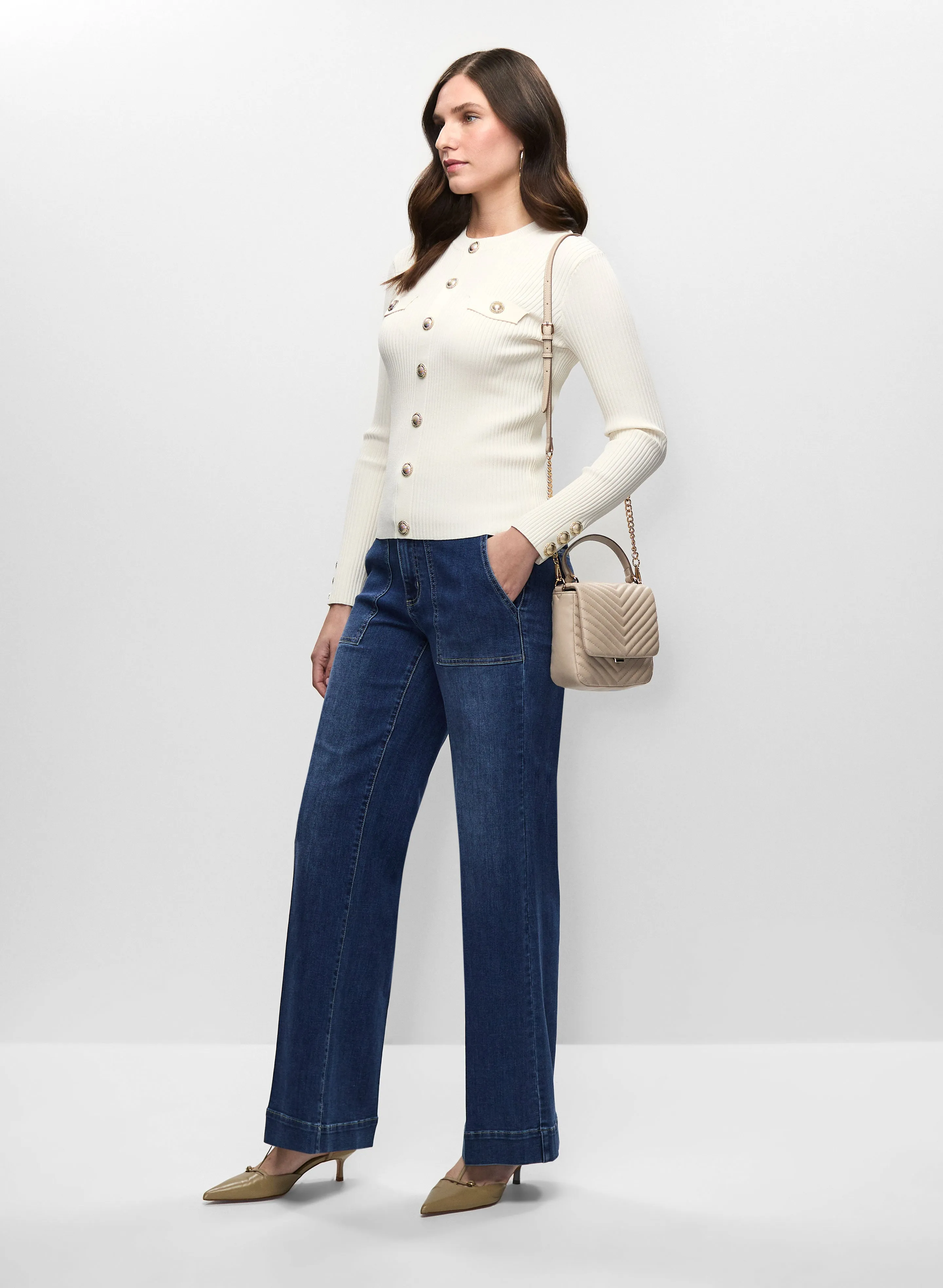 High-Waist Trouser Jeans sold by Melanie Lyne product image thumbnail 5