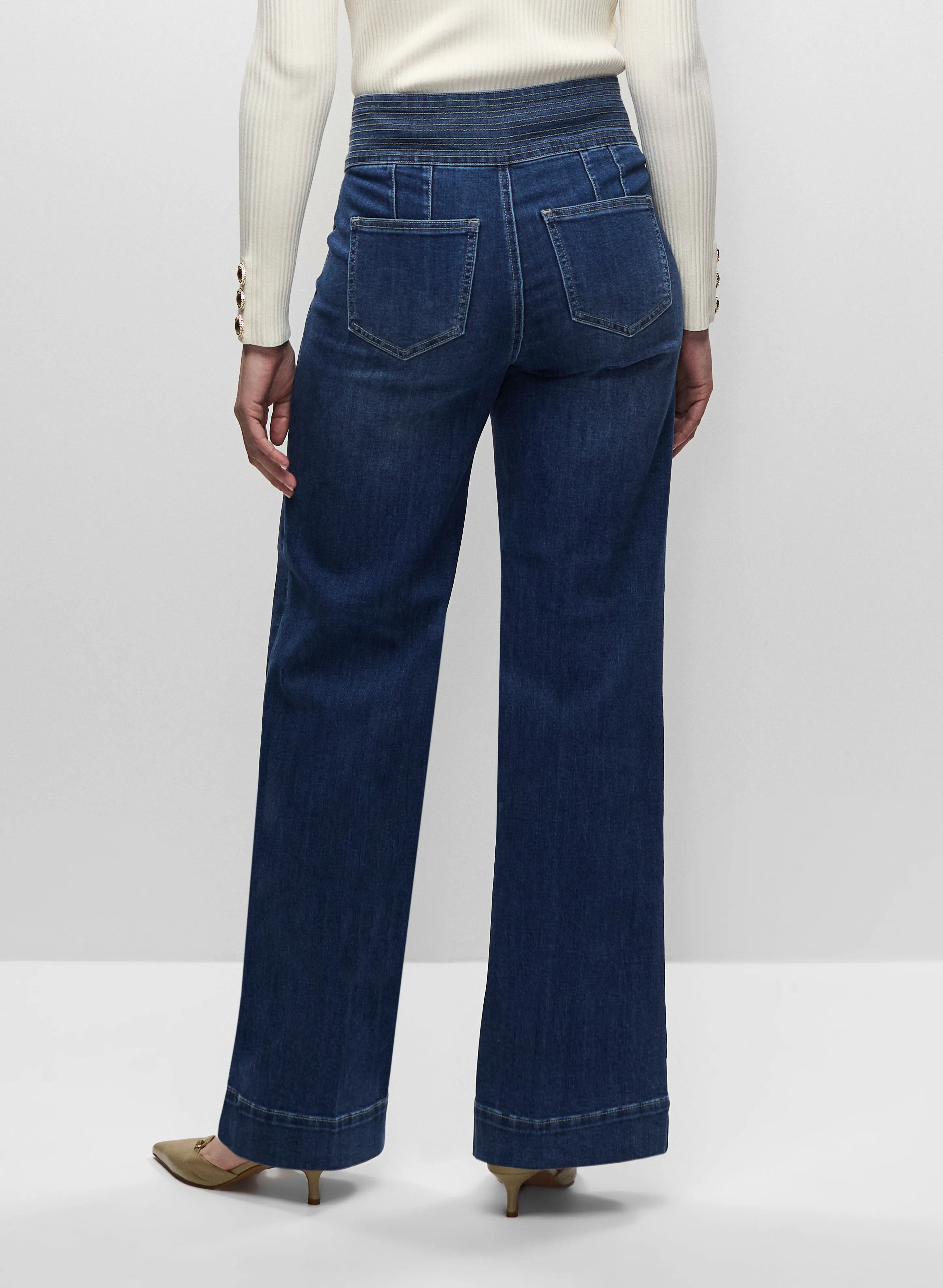 High-Waist Trouser Jeans sold by Melanie Lyne product image thumbnail 2