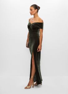Velvet Off-the-Shoulder Dress sold by Melanie Lyne