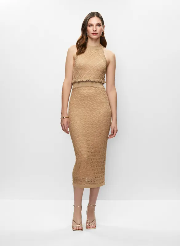 Pointelle Knit Dress sold by Melanie Lyne