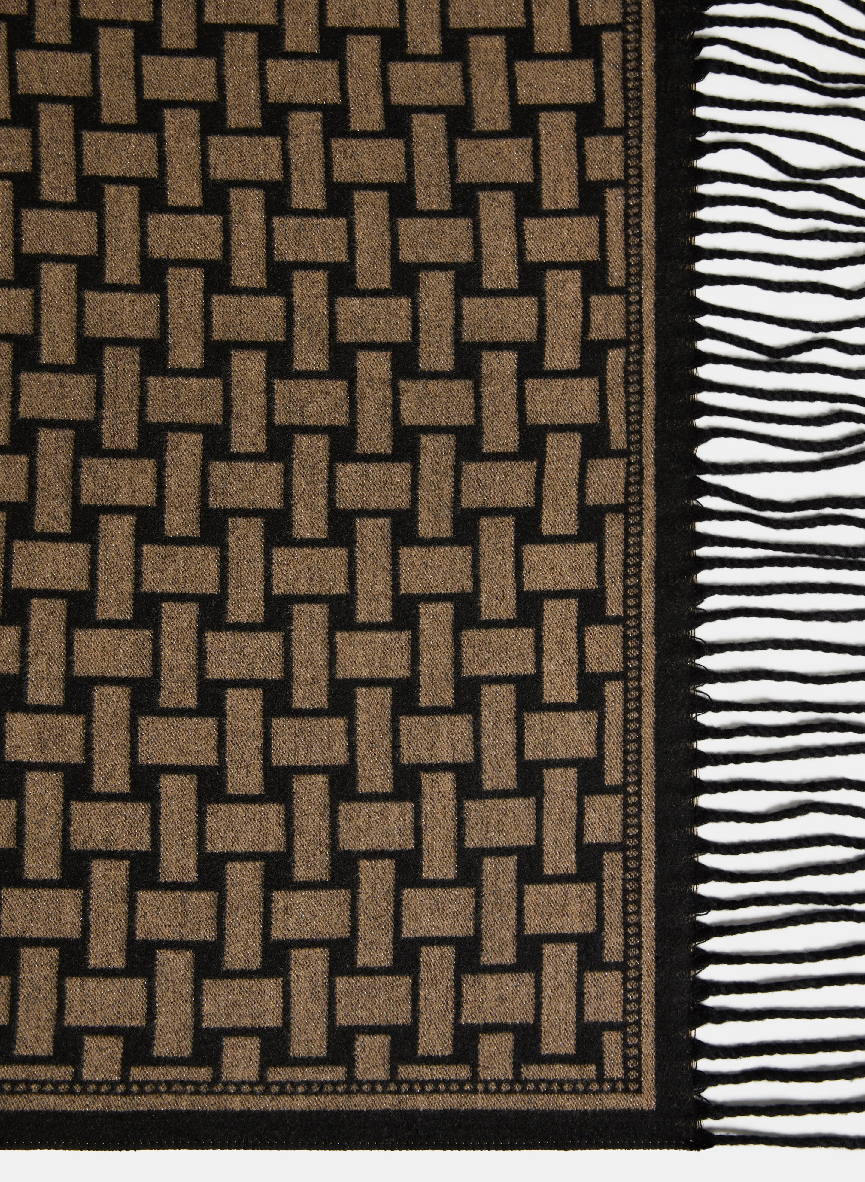 Reversible Geometric Print Scarf sold by Melanie Lyne product image thumbnail 4