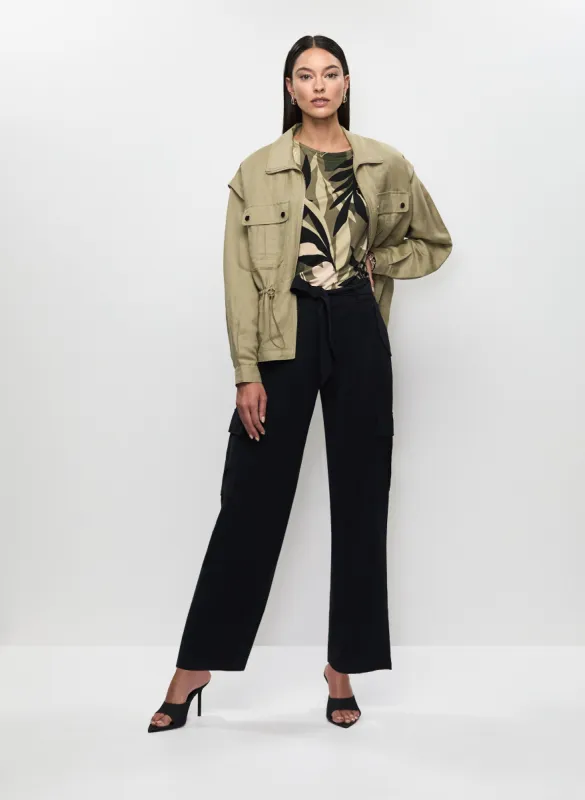 Zip Front Jacket & Straight Leg Cargo Pants sold by Melanie Lyne