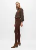 Faux Suede Pull-On Pants sold by Melanie Lyne