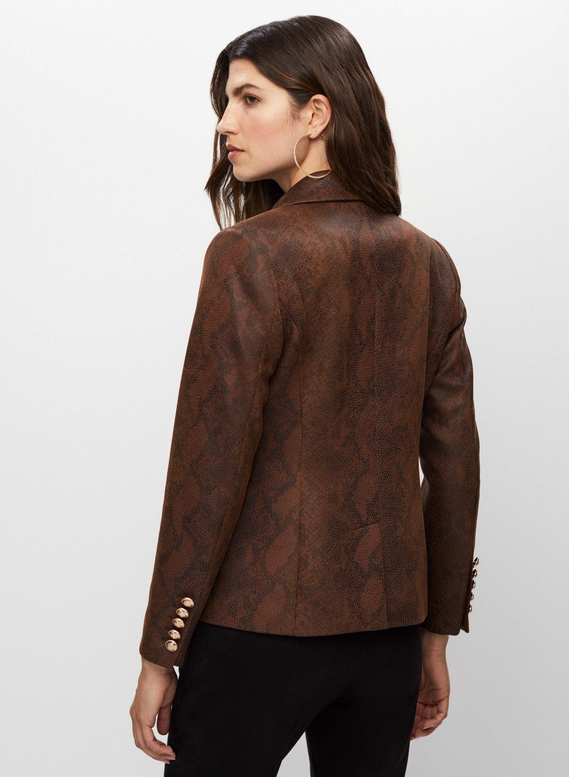 Snake Print Jacket sold by Melanie Lyne product image thumbnail 2