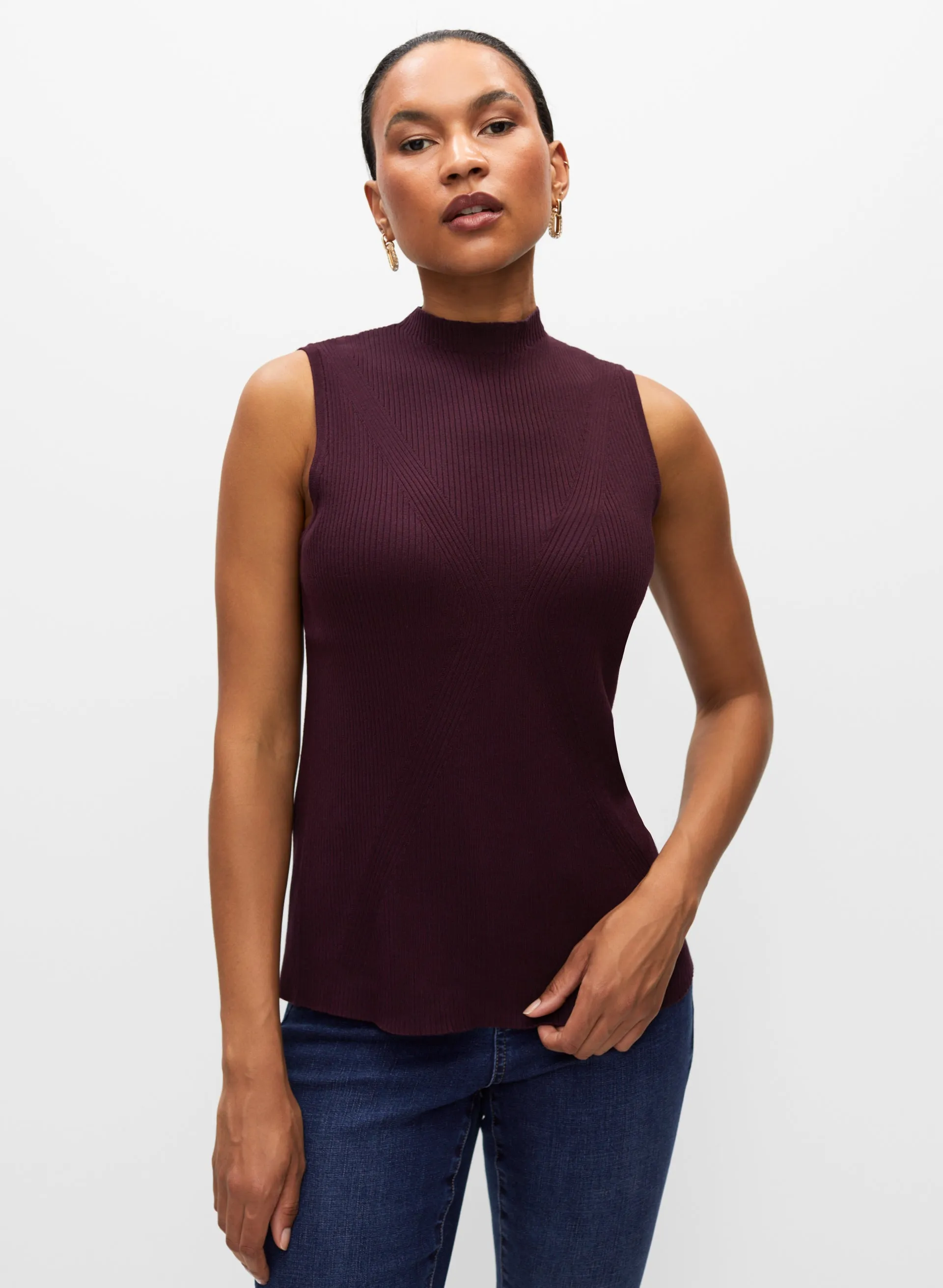 Sleeveless Knit Top sold by Melanie Lyne