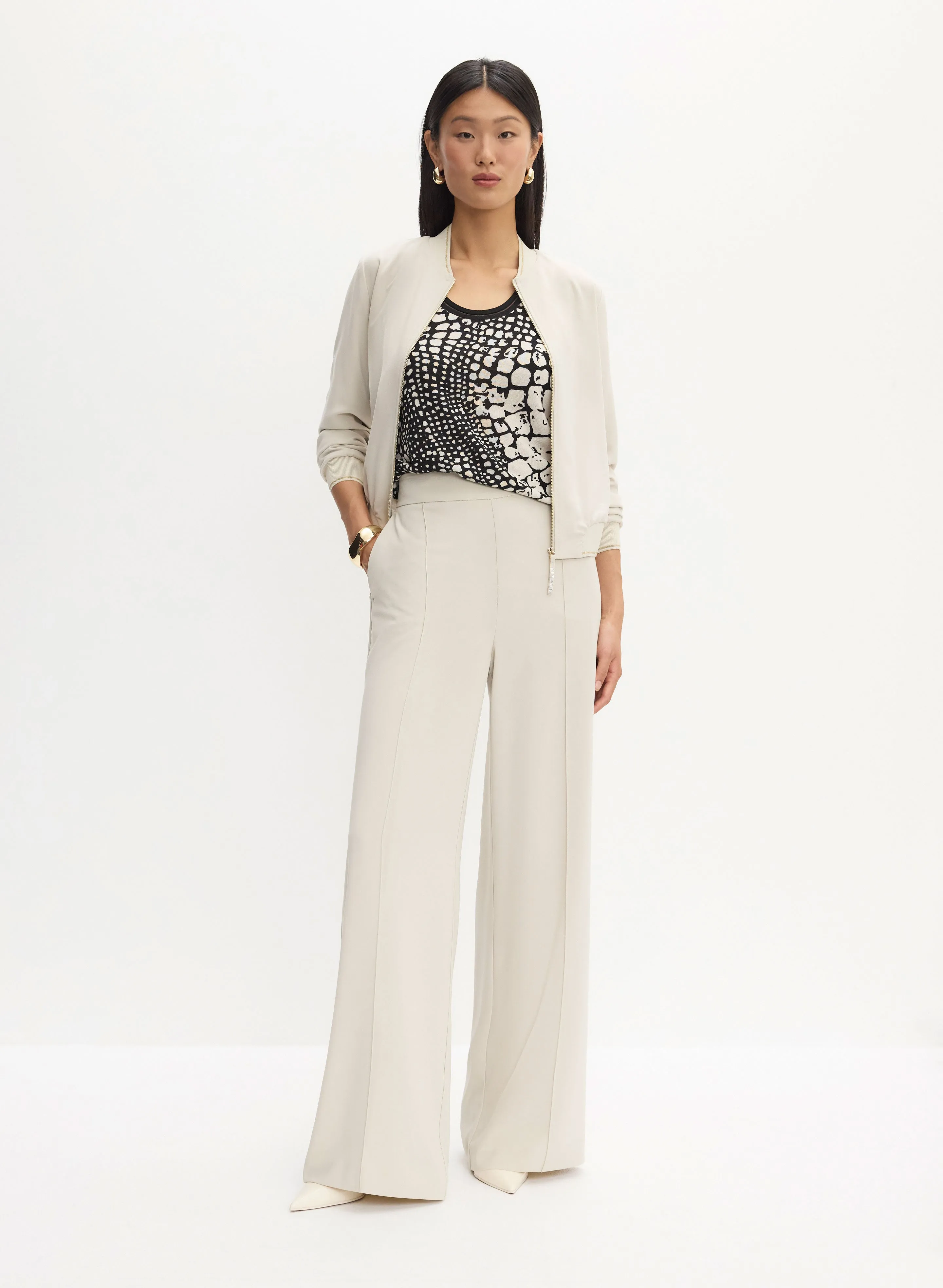 Animal Print Tank Top & Pintuck Pants sold by Melanie Lyne