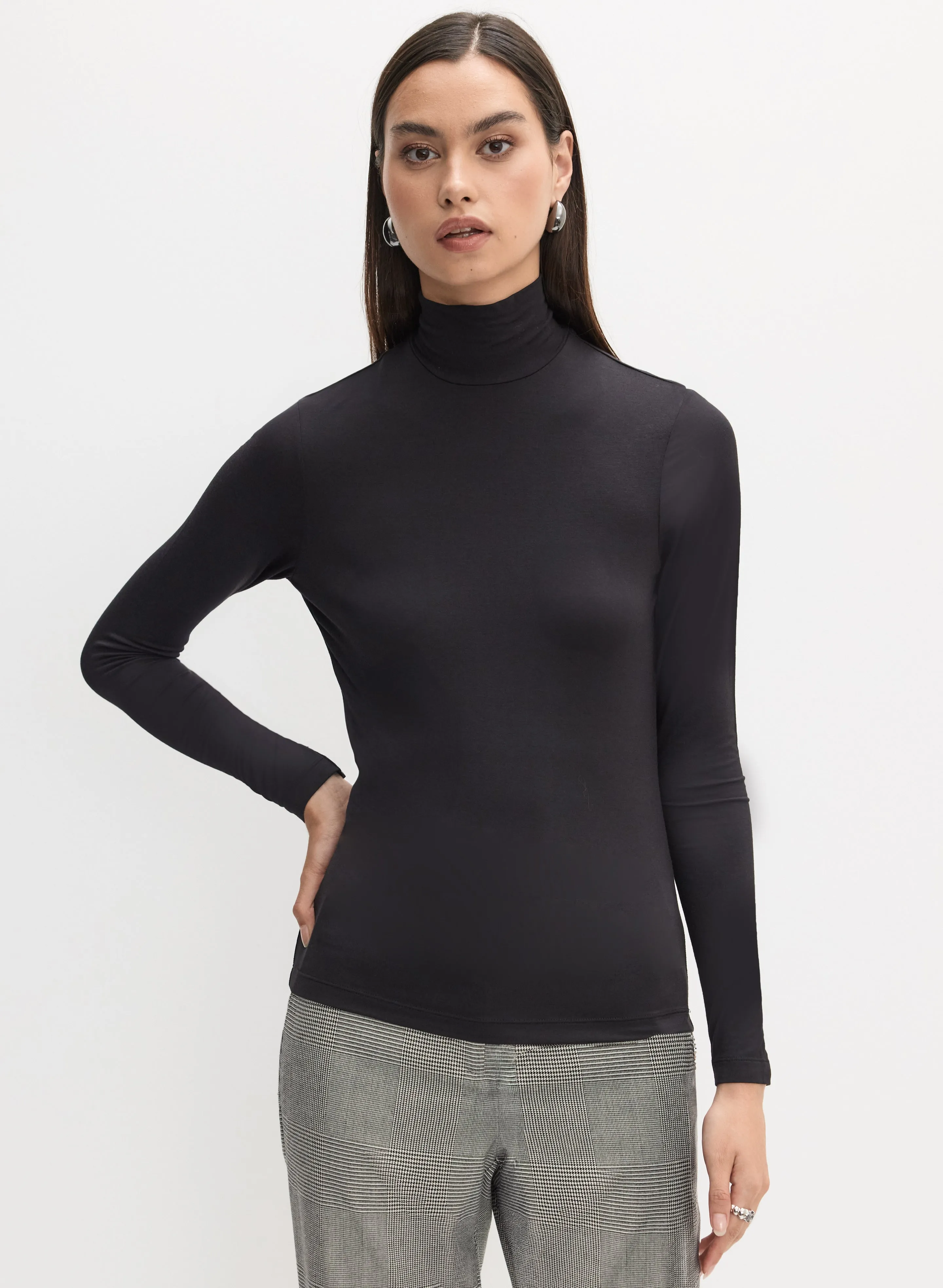 Turtleneck Long Sleeve Top sold by Melanie Lyne product image thumbnail 5