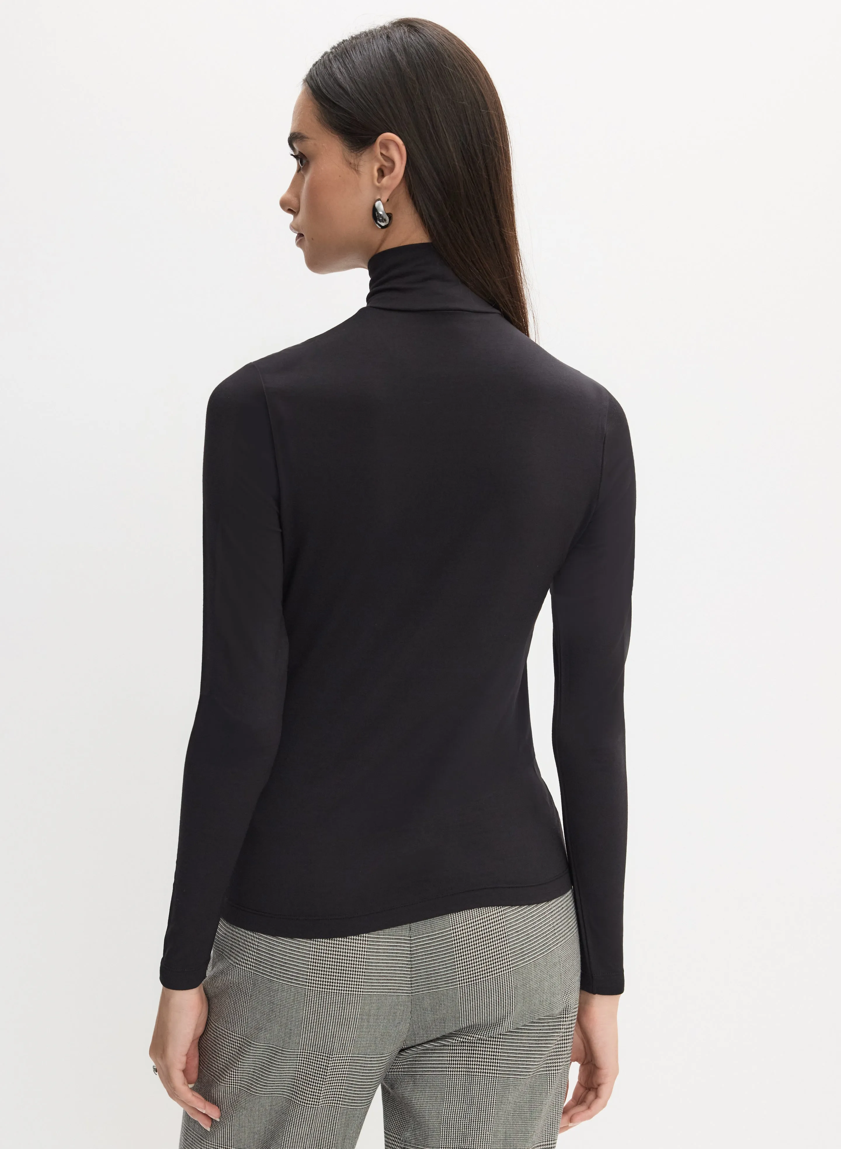 Turtleneck Long Sleeve Top sold by Melanie Lyne product image thumbnail 4