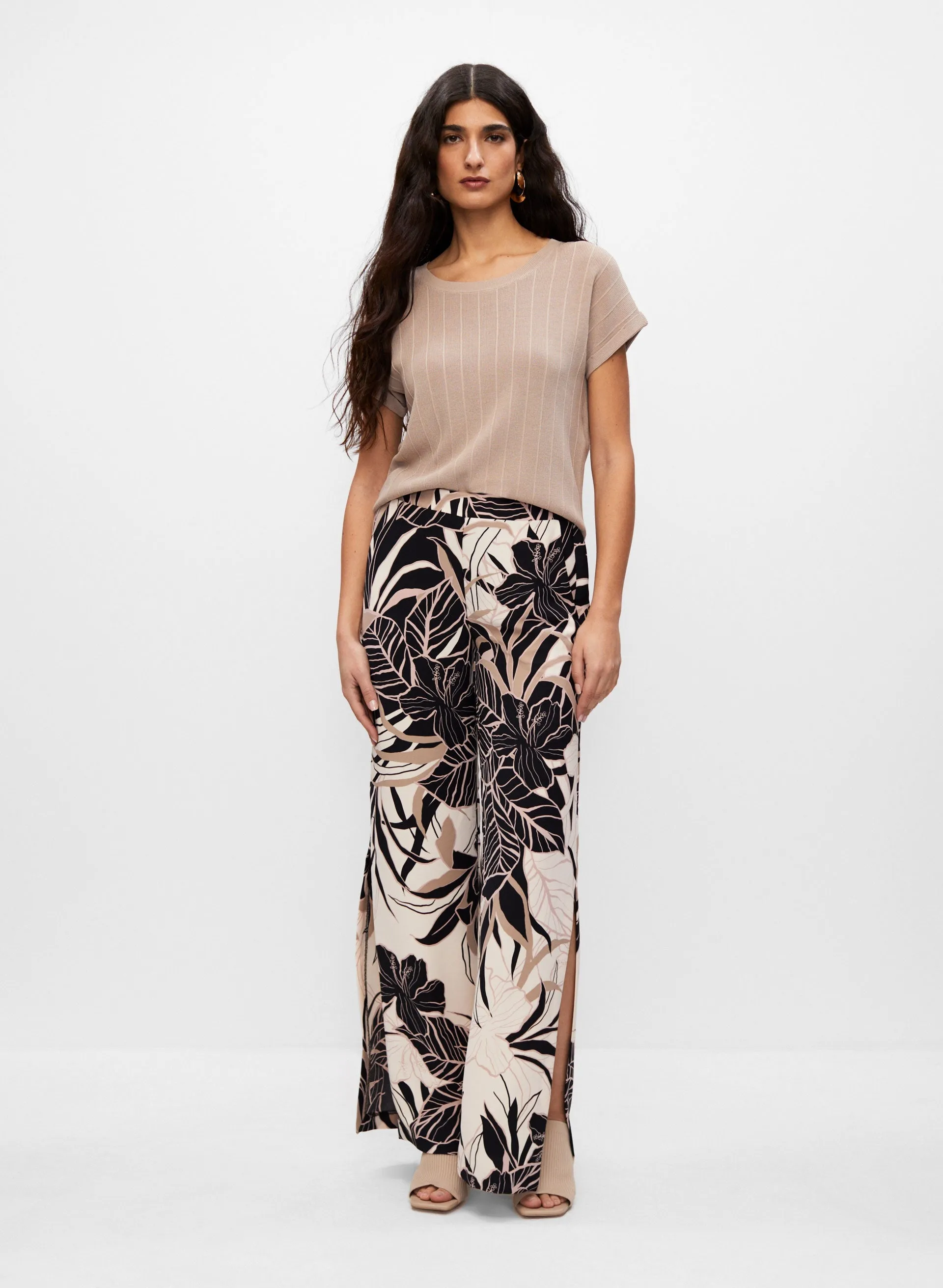 Joseph Ribkoff - Tropical Print Pull-On Pants sold by Melanie Lyne product image thumbnail 3