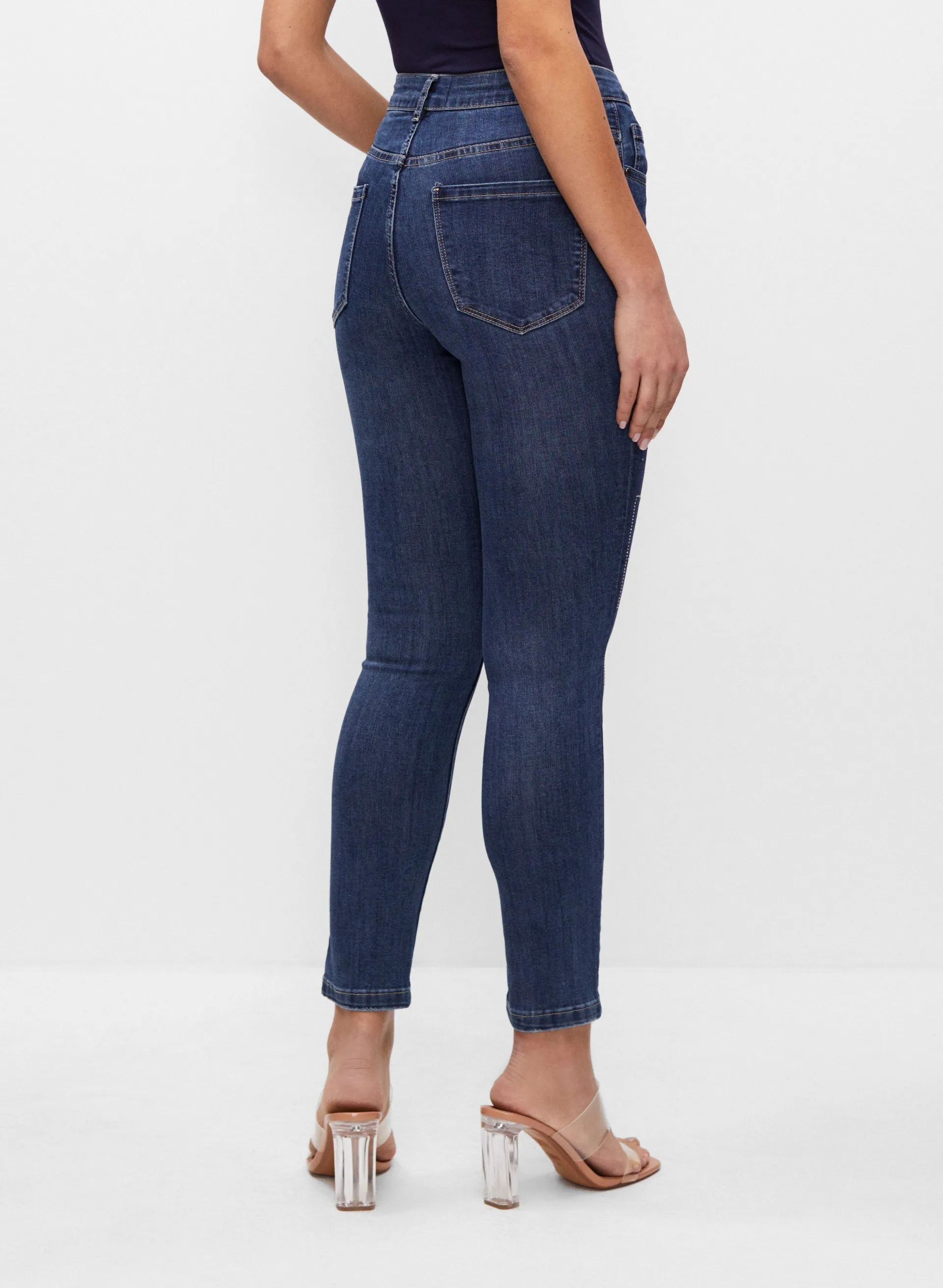 Frank Lyman - Embellished Slim Leg Jeans sold by Melanie Lyne product image thumbnail 2