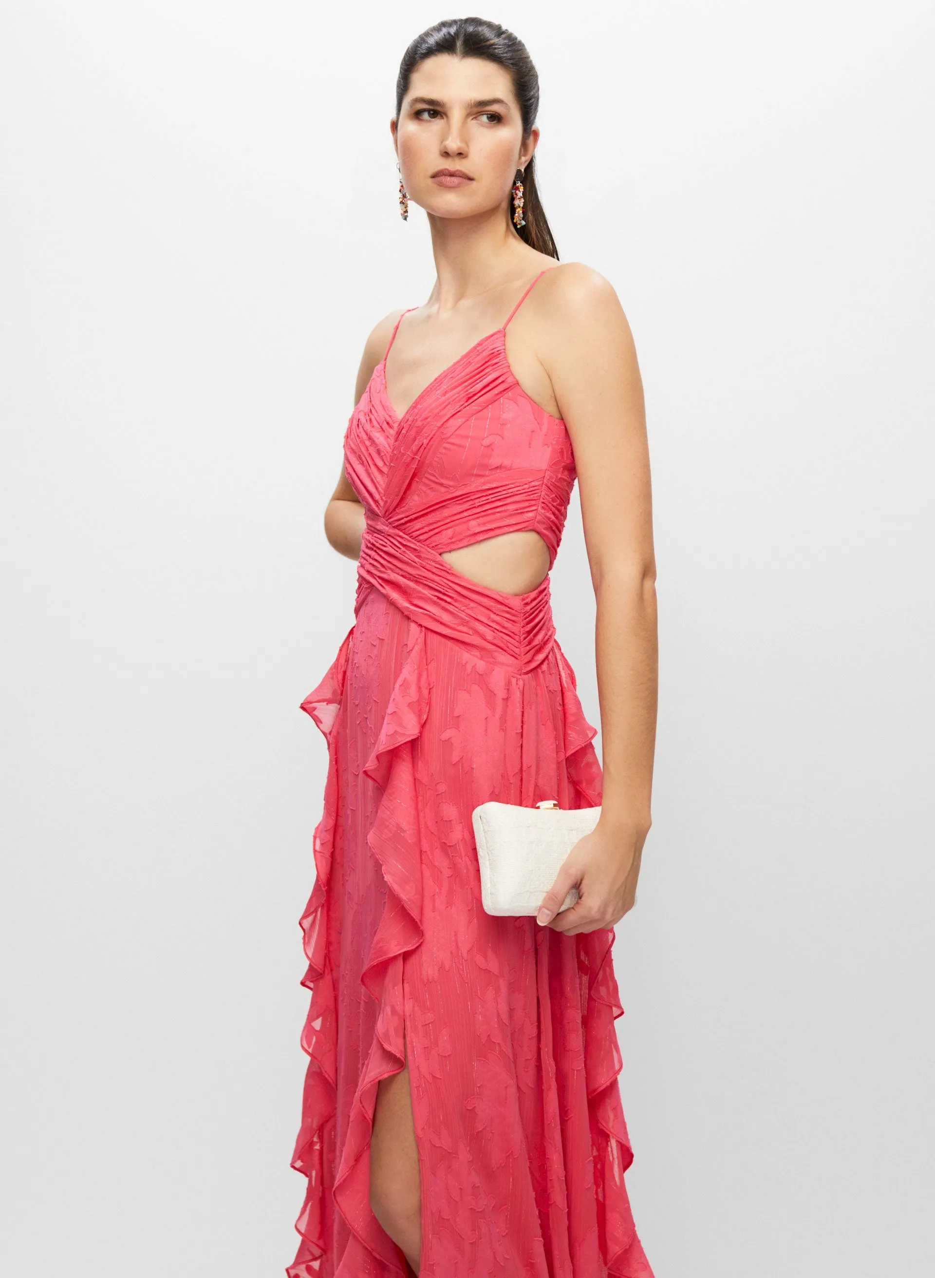 BA Nites - Pleated Detail Cutout Dress sold by Melanie Lyne product image thumbnail 5