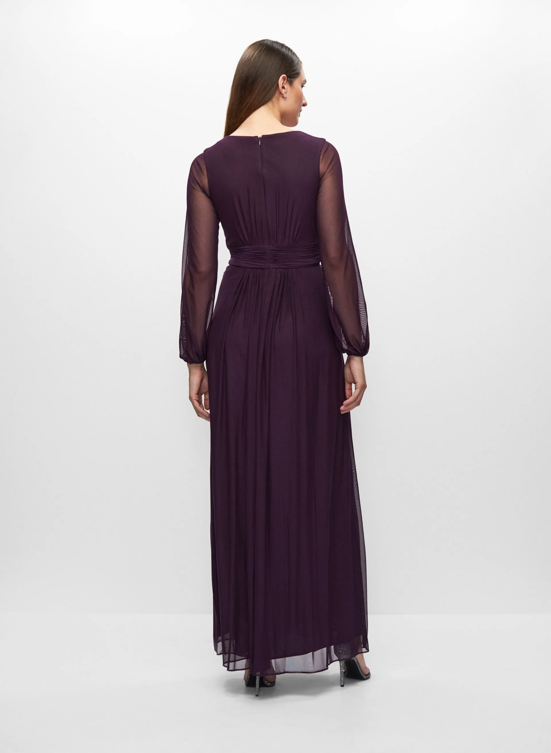 Beaded Detail V-Neck Dress sold by Melanie Lyne product image thumbnail 3