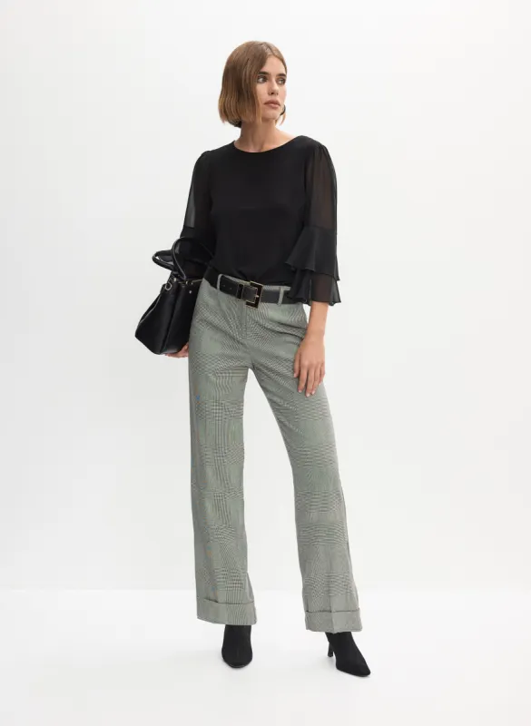 Ruffle Sleeve Top & Giselle Cut Pants sold by Melanie Lyne