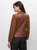 Vex - Eyelet Detail Faux Suede Jacket sold by Melanie Lyne