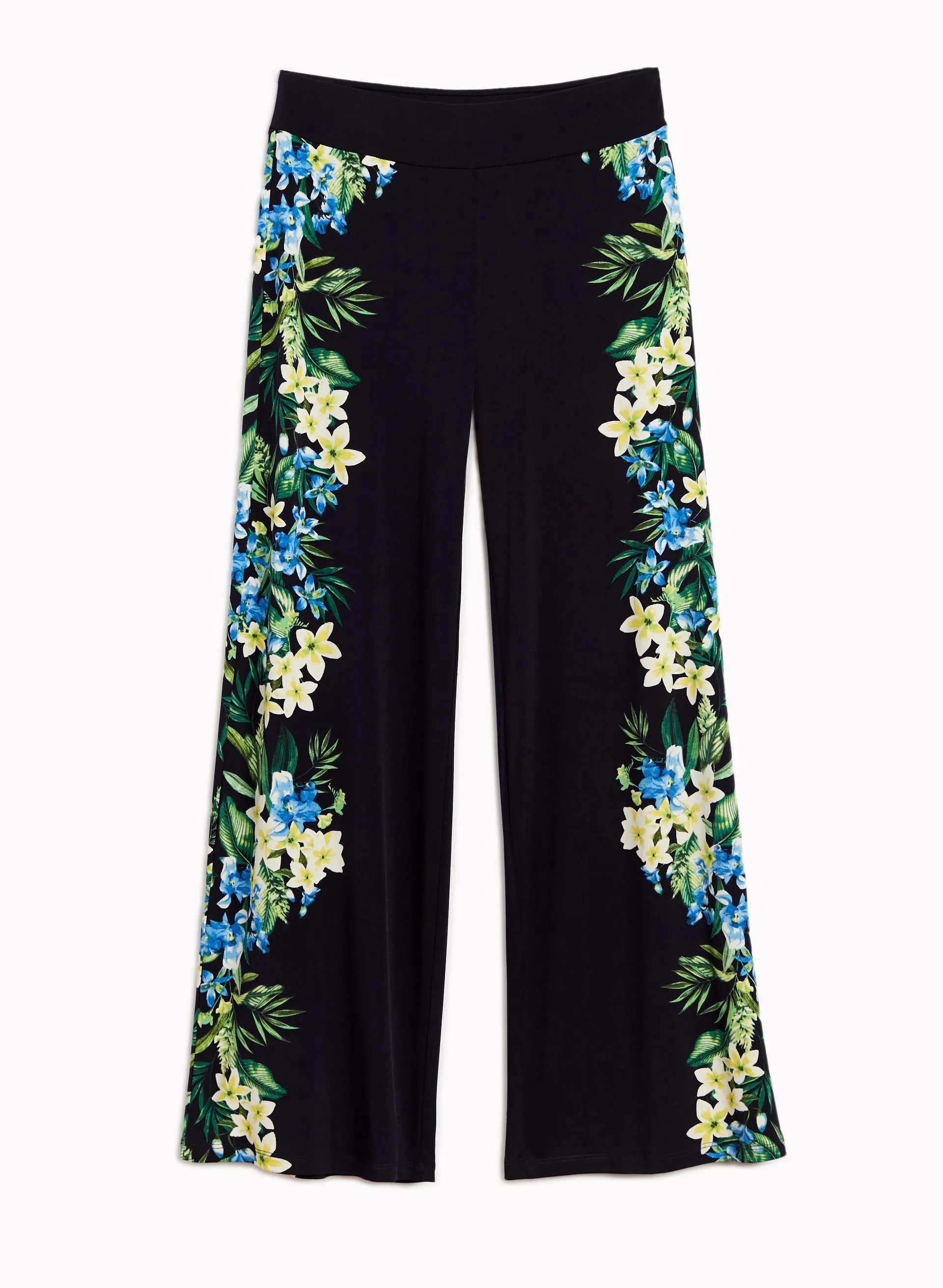 Floral Print Wide Leg Pants sold by Melanie Lyne product image thumbnail 5