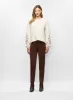 Floral Appliqué Sweater & Faux Suede Leggings sold by Melanie Lyne