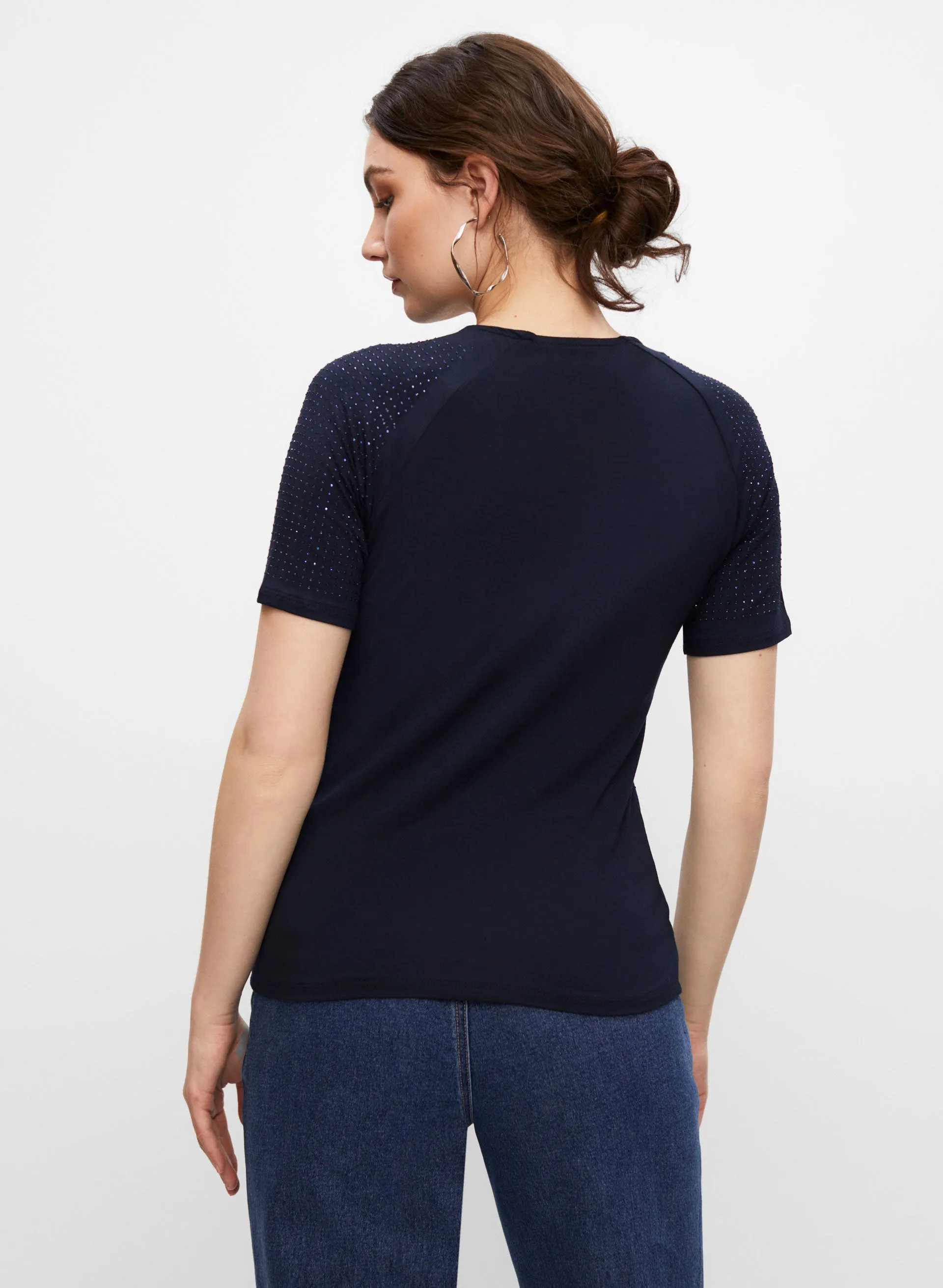 Studded Short Sleeve Tee sold by Melanie Lyne product image thumbnail 4