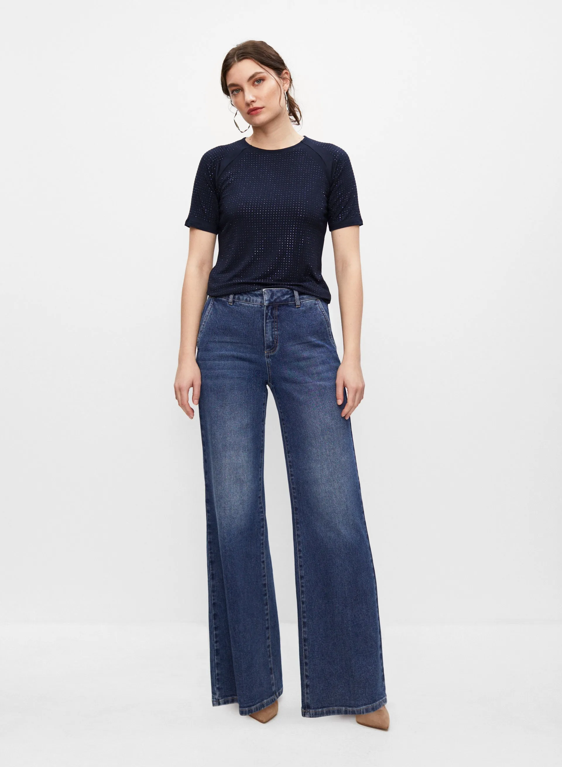 Studded Short Sleeve Tee sold by Melanie Lyne product image thumbnail 3